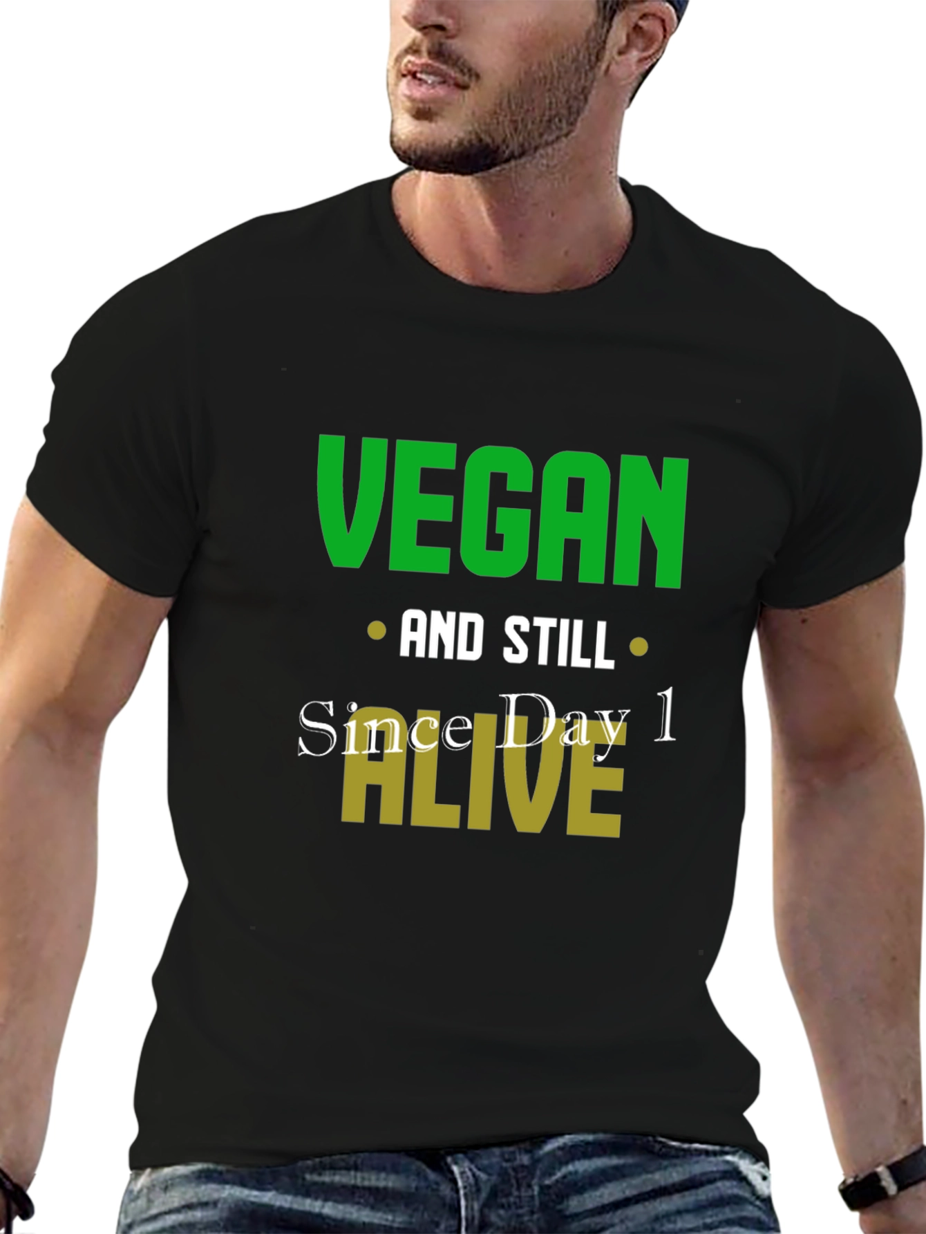 Camiseta Vegana - ¡Aún Vivo!
