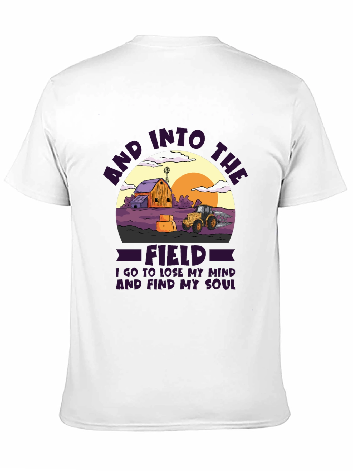 Camiseta Gráfica Into The Field Algodón