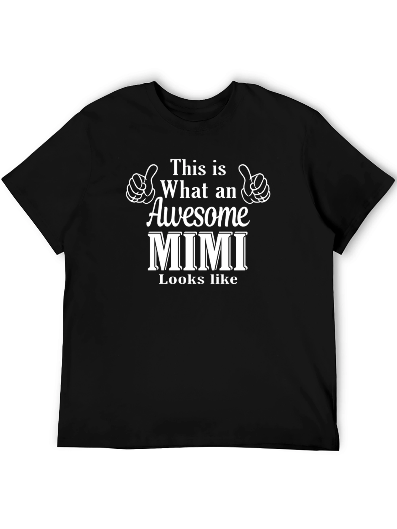 Camiseta Negra - La Mimi Más Increíble