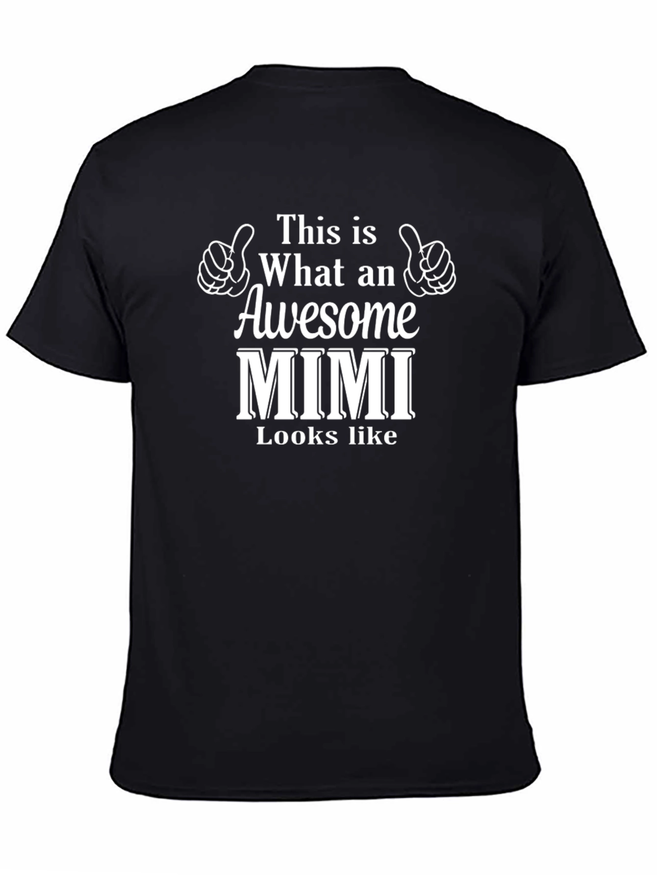 Camiseta Negra - La Mimi Más Increíble