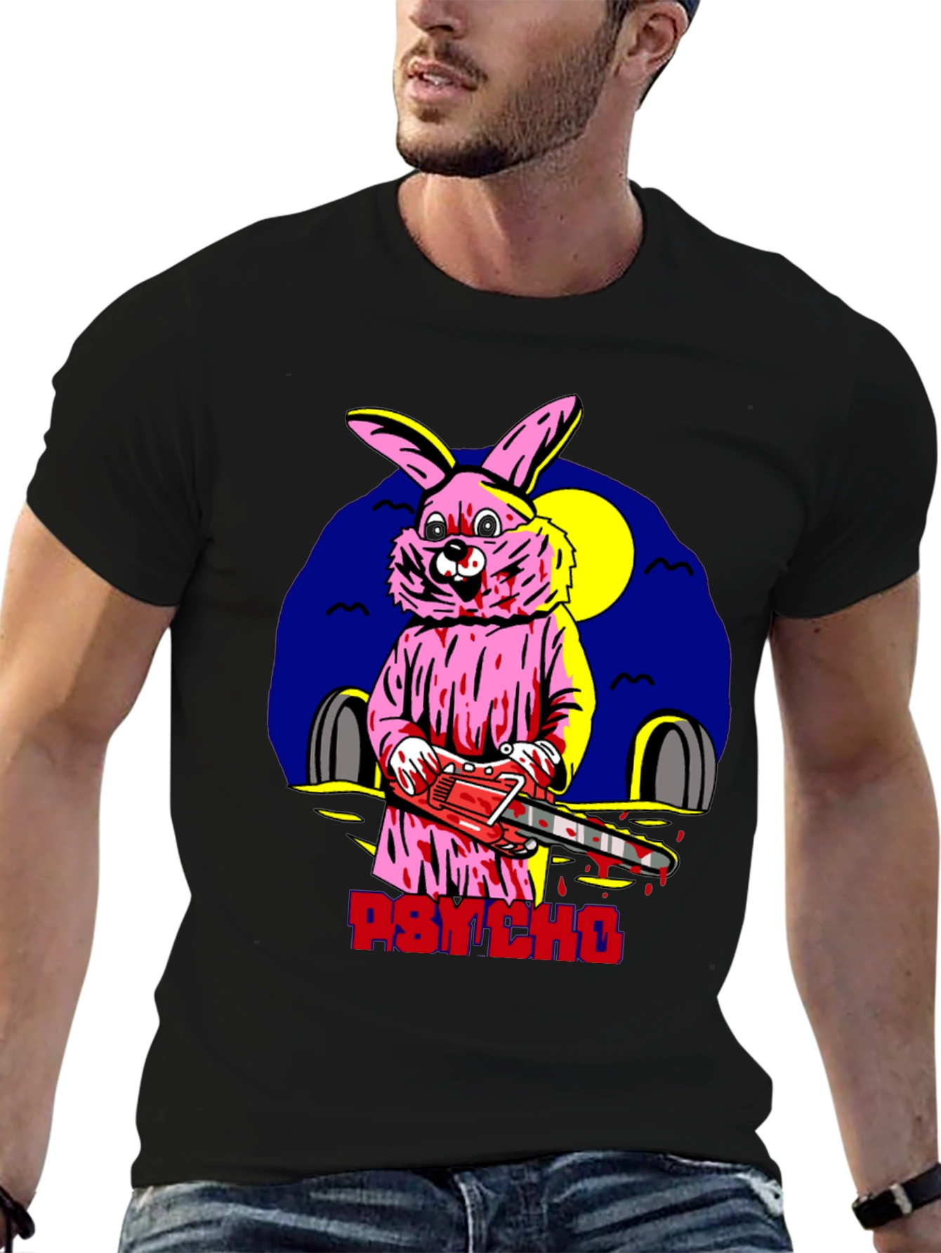 Camiseta Psycho Bunny Halloween