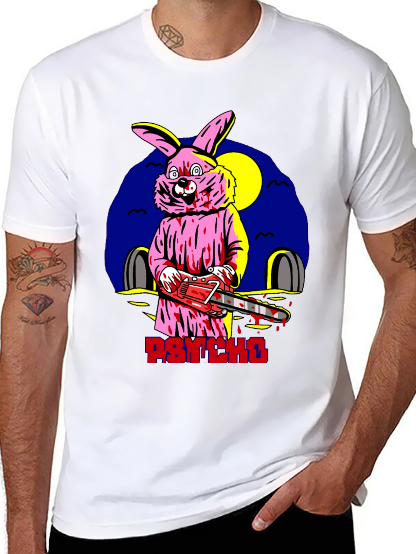 Camiseta Psycho Bunny Halloween