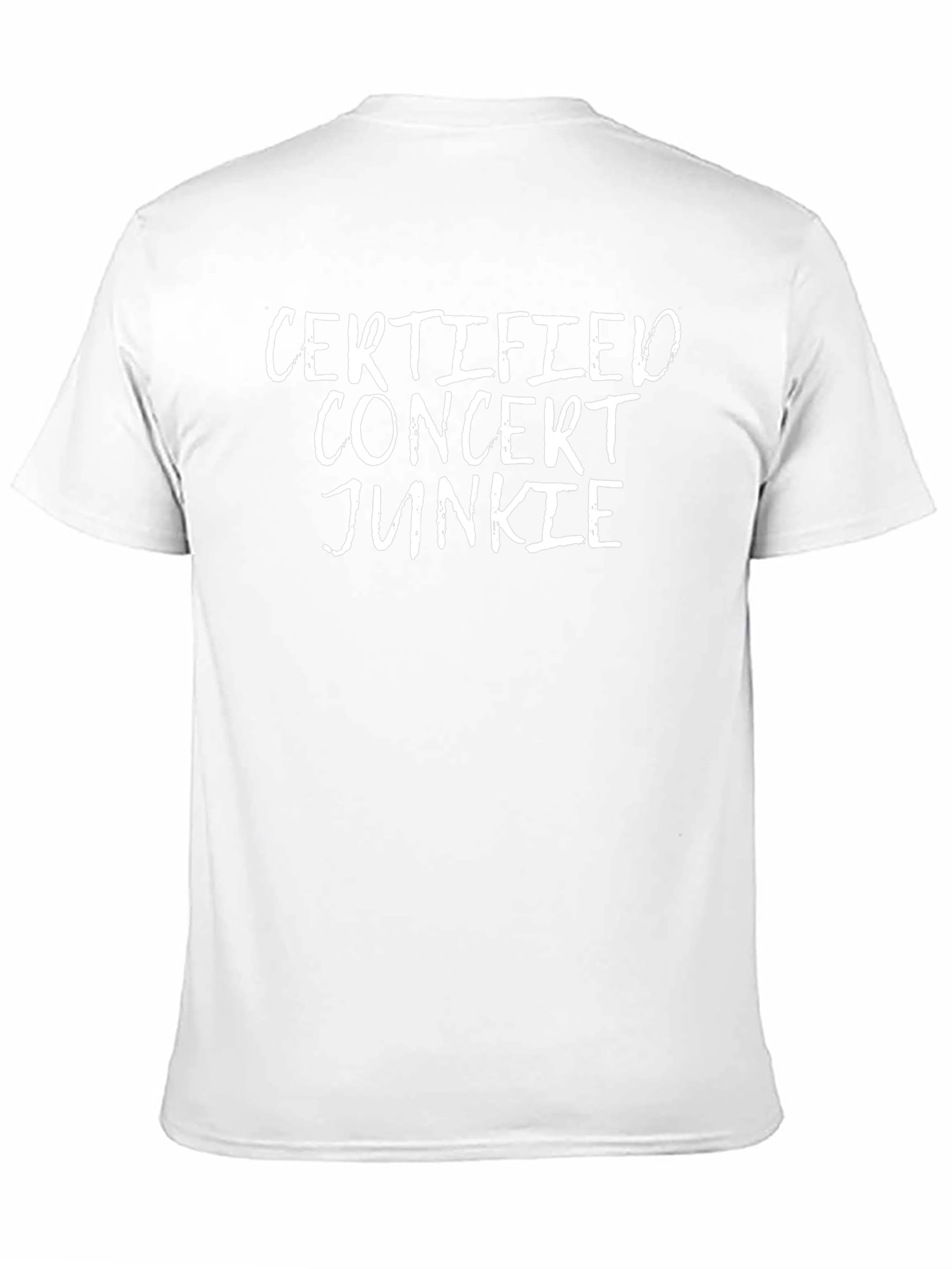 Camiseta Negra Certified Concert Junkie
