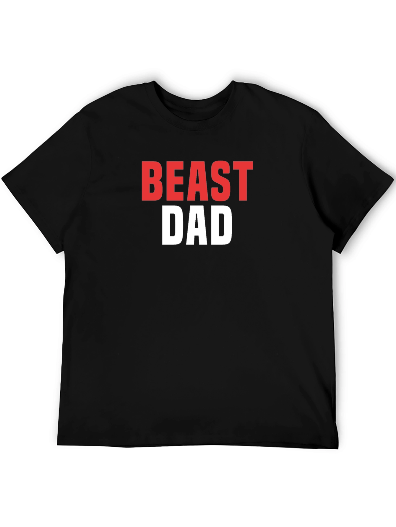 Camiseta Beast Dad Negra para Hombre