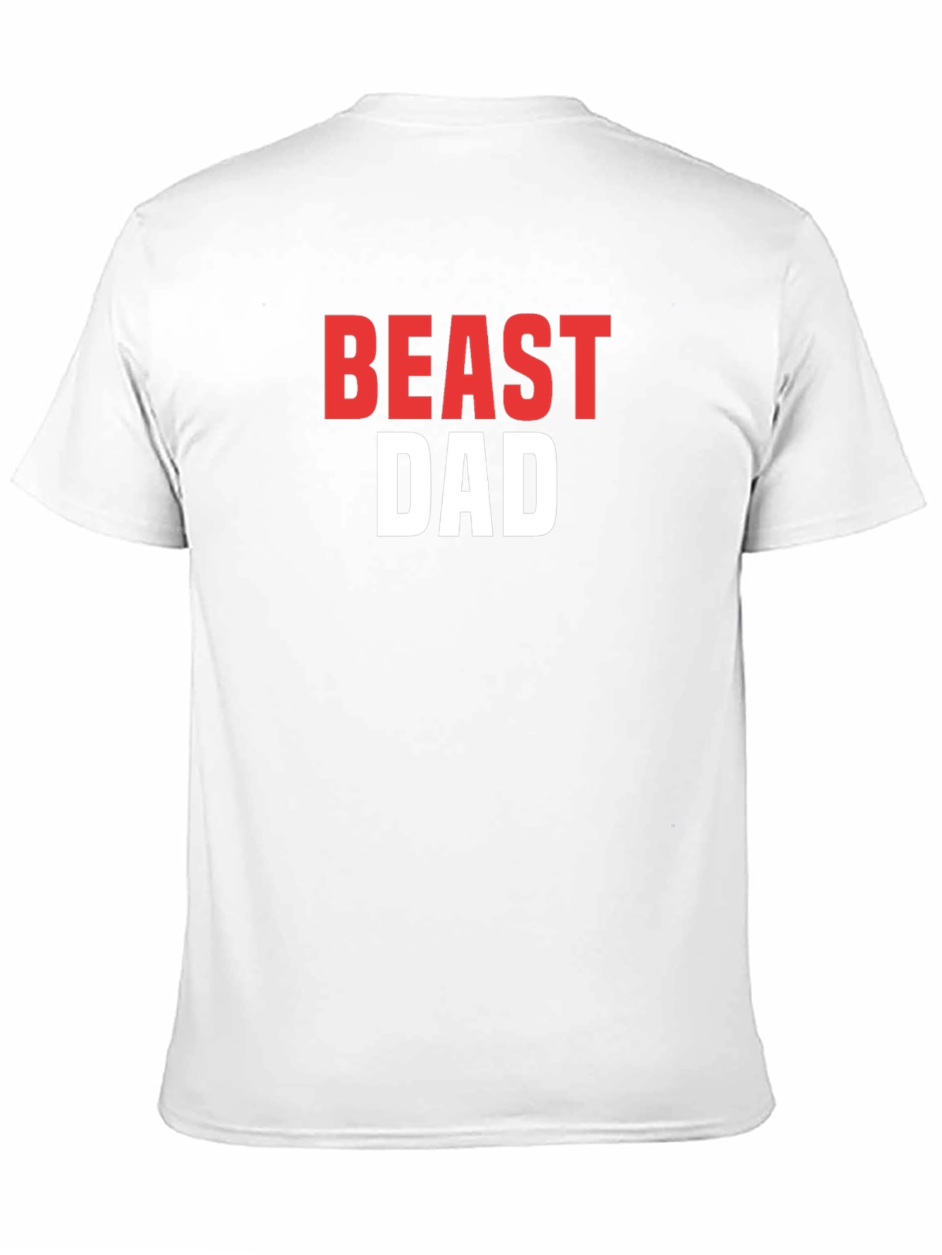 Camiseta Beast Dad Negra para Hombre