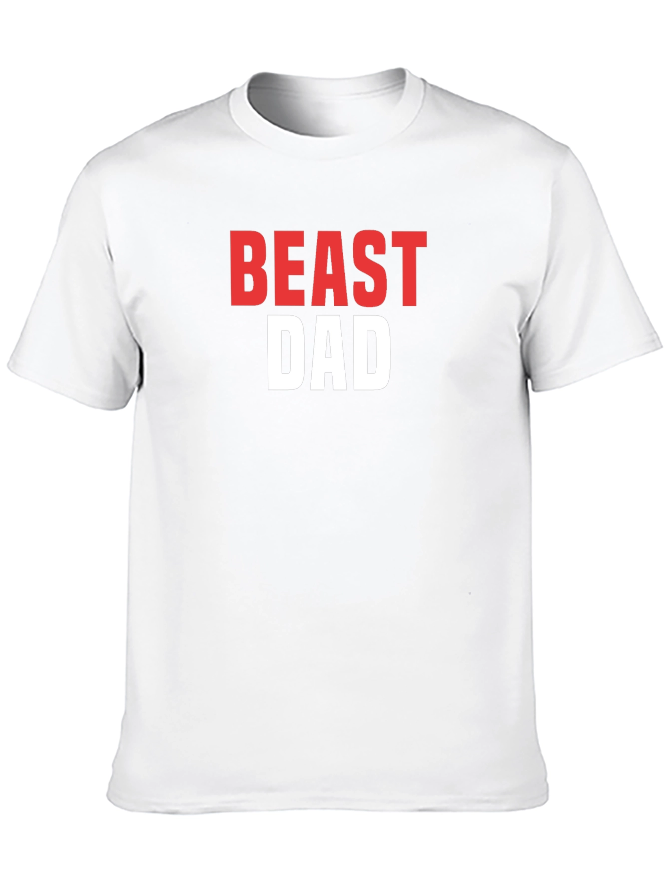 Camiseta Beast Dad Negra para Hombre