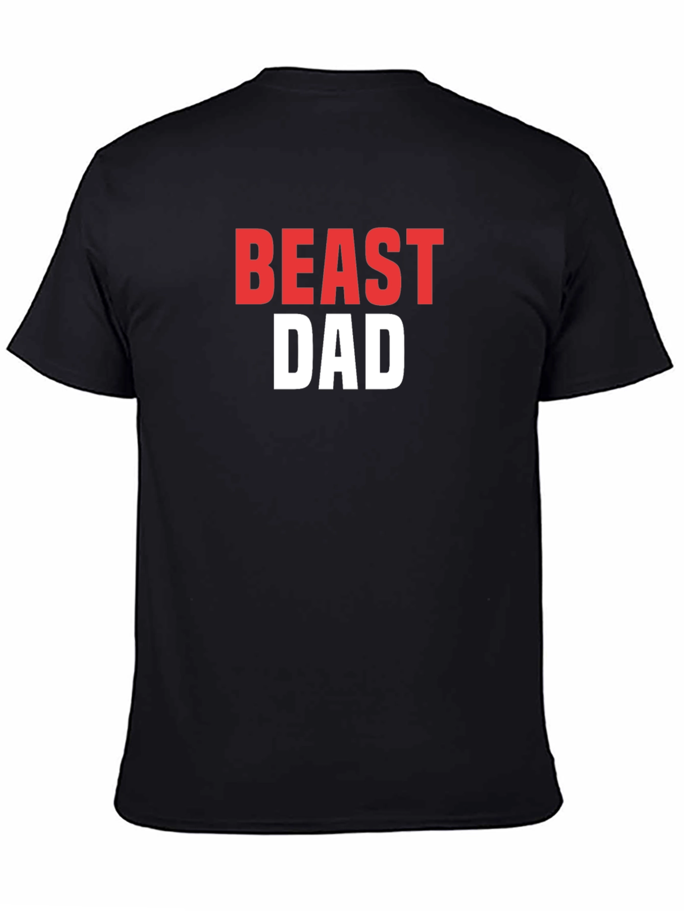 Camiseta Beast Dad Negra para Hombre