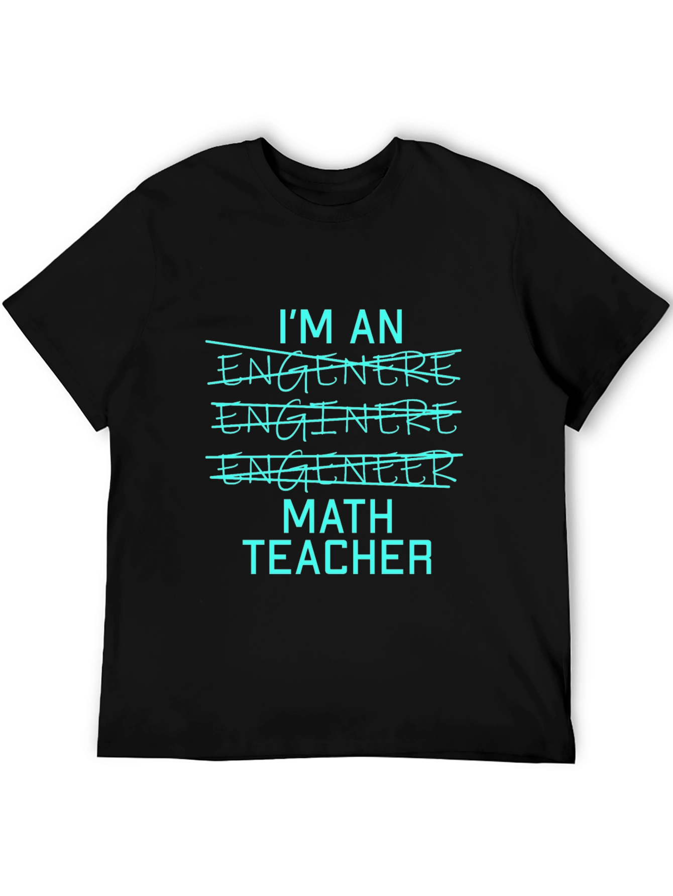 Camiseta Hombre Soy Profesor de Matemáticas