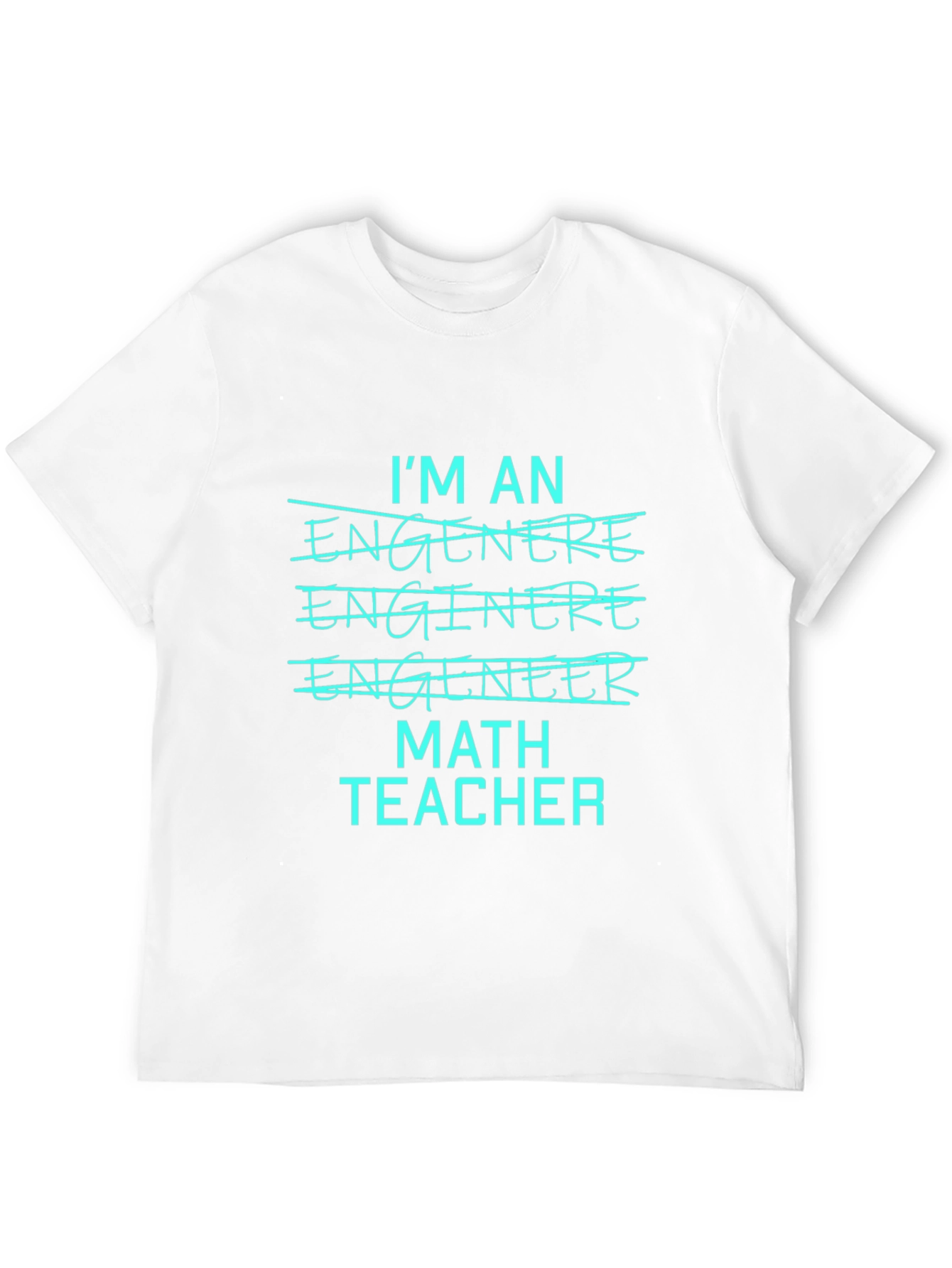 Camiseta Hombre Soy Profesor de Matemáticas