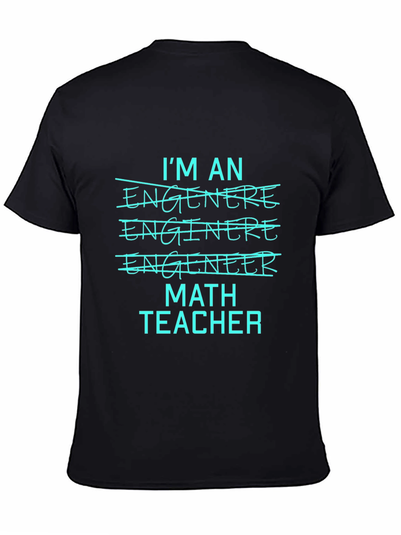 Camiseta Hombre Soy Profesor de Matemáticas