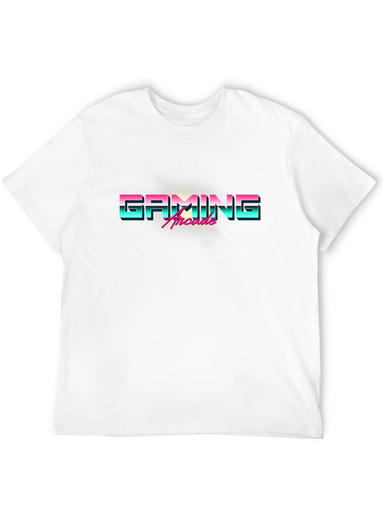 Camiseta Negra Gaming Arcade Retro