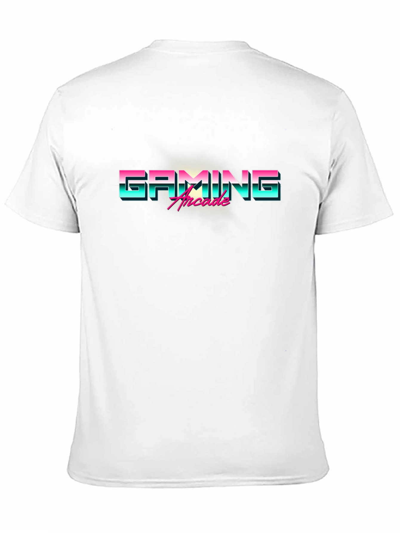 Camiseta Negra Gaming Arcade Retro