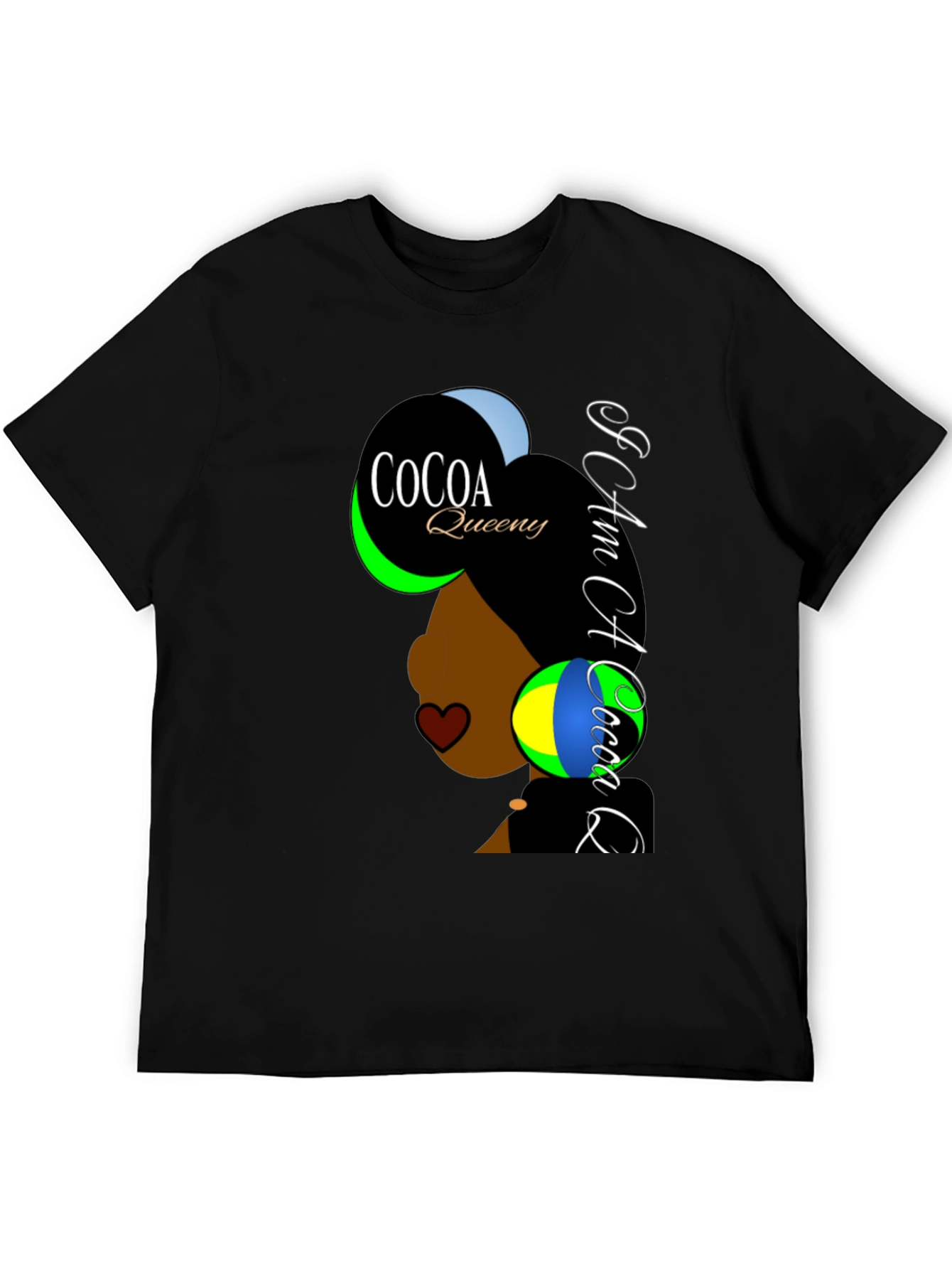 Camiseta Negra Cocoa Queens