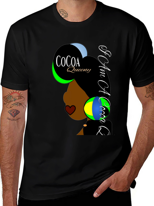 Camiseta Negra Cocoa Queens