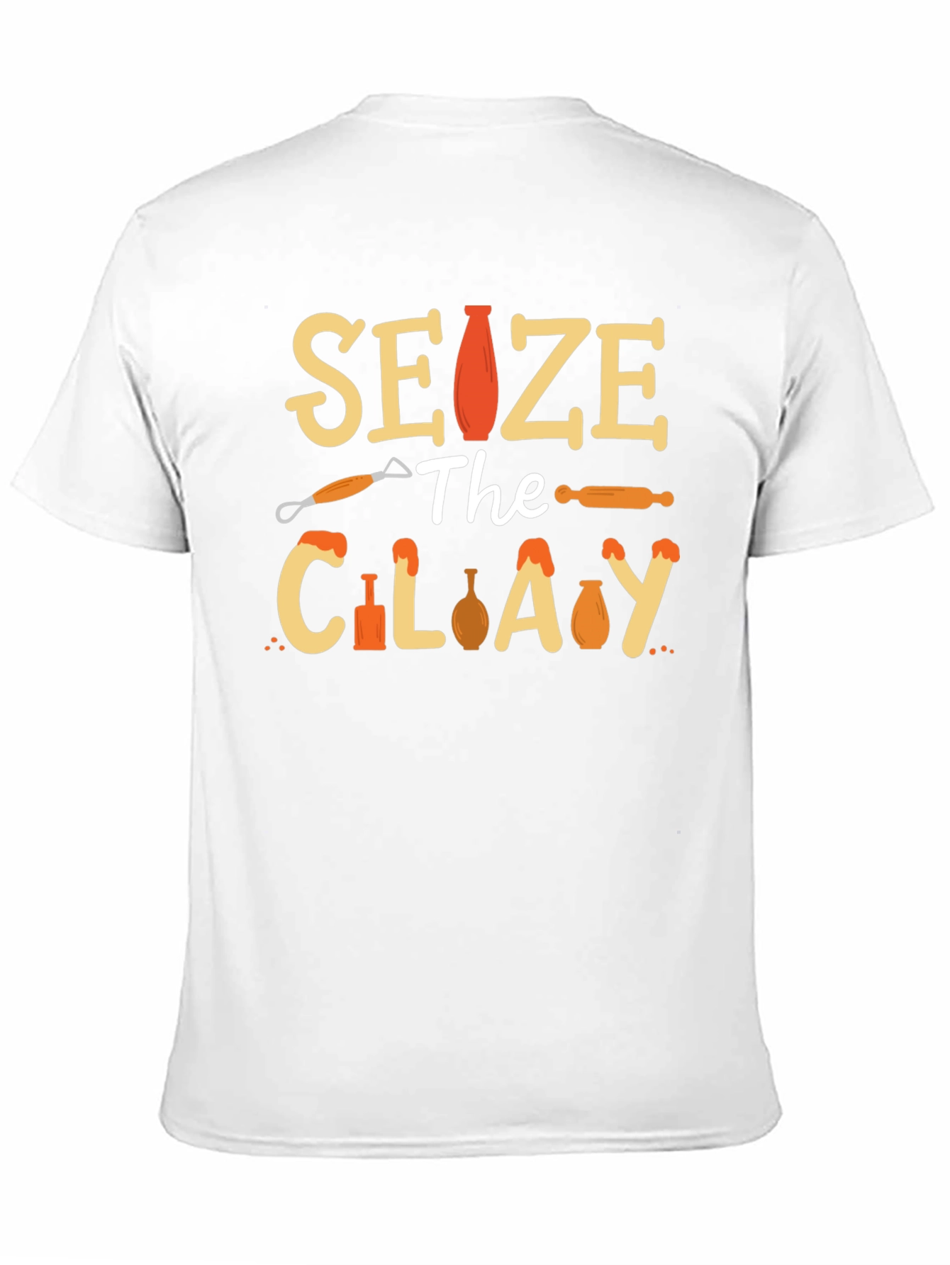 Camiseta Negra Seize the Clay - Cerámica