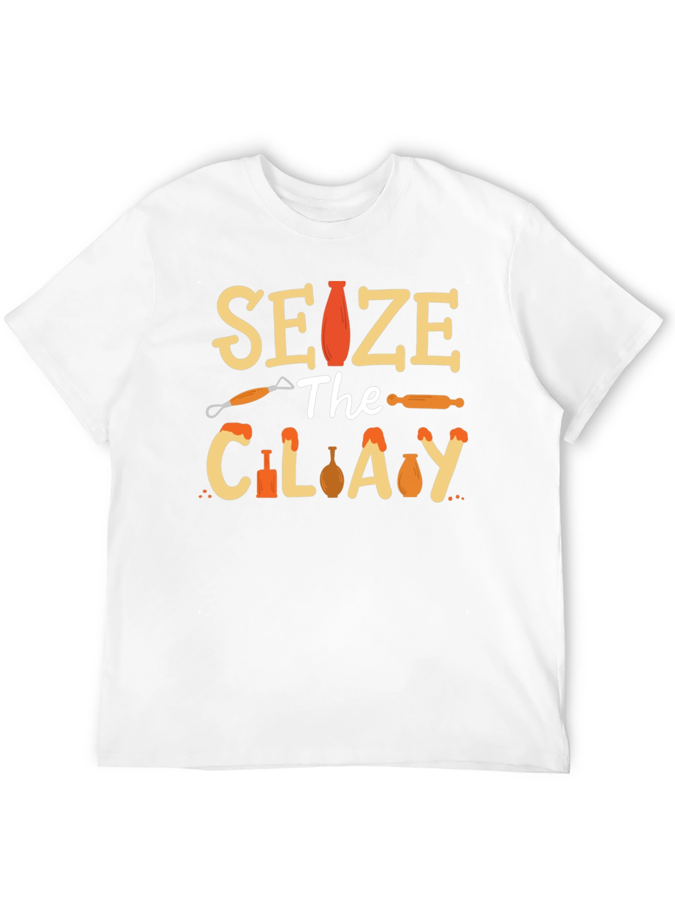 Camiseta Negra Seize the Clay - Cerámica