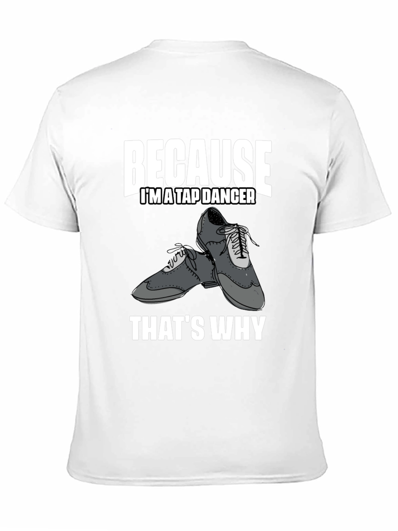Camiseta Negra Tap Dancer