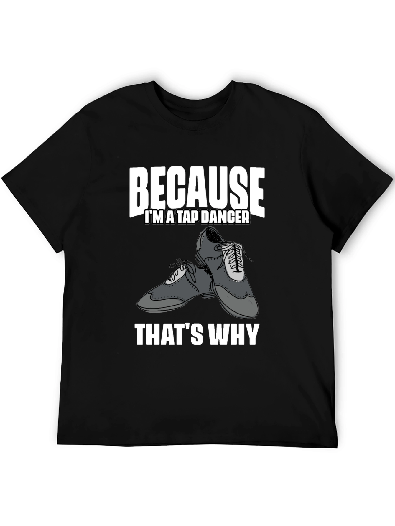 Camiseta Negra Tap Dancer