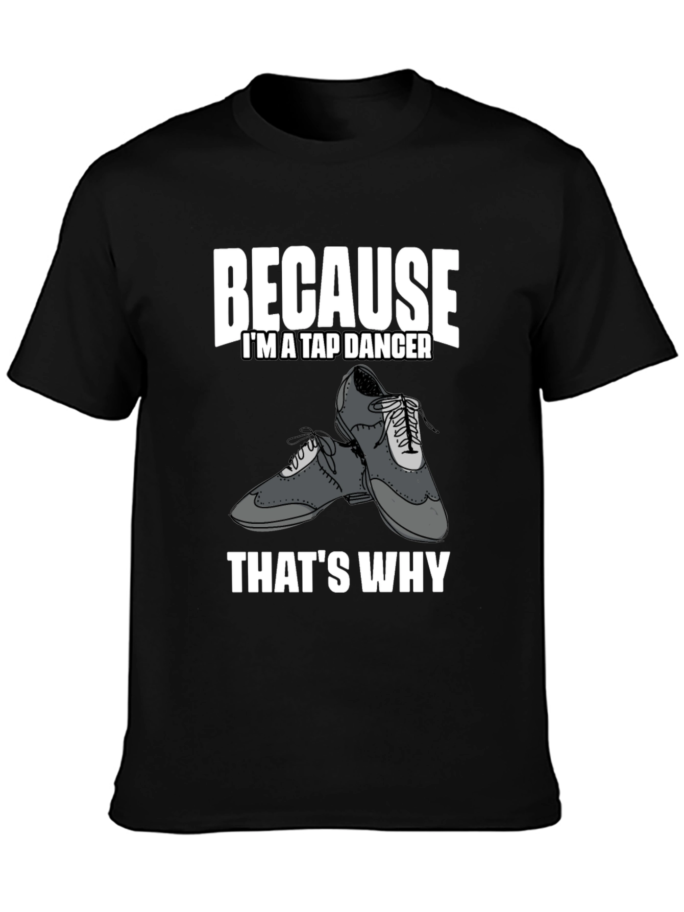 Camiseta Negra Tap Dancer