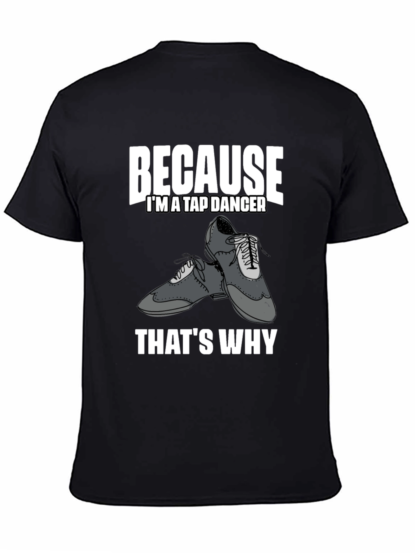 Camiseta Negra Tap Dancer