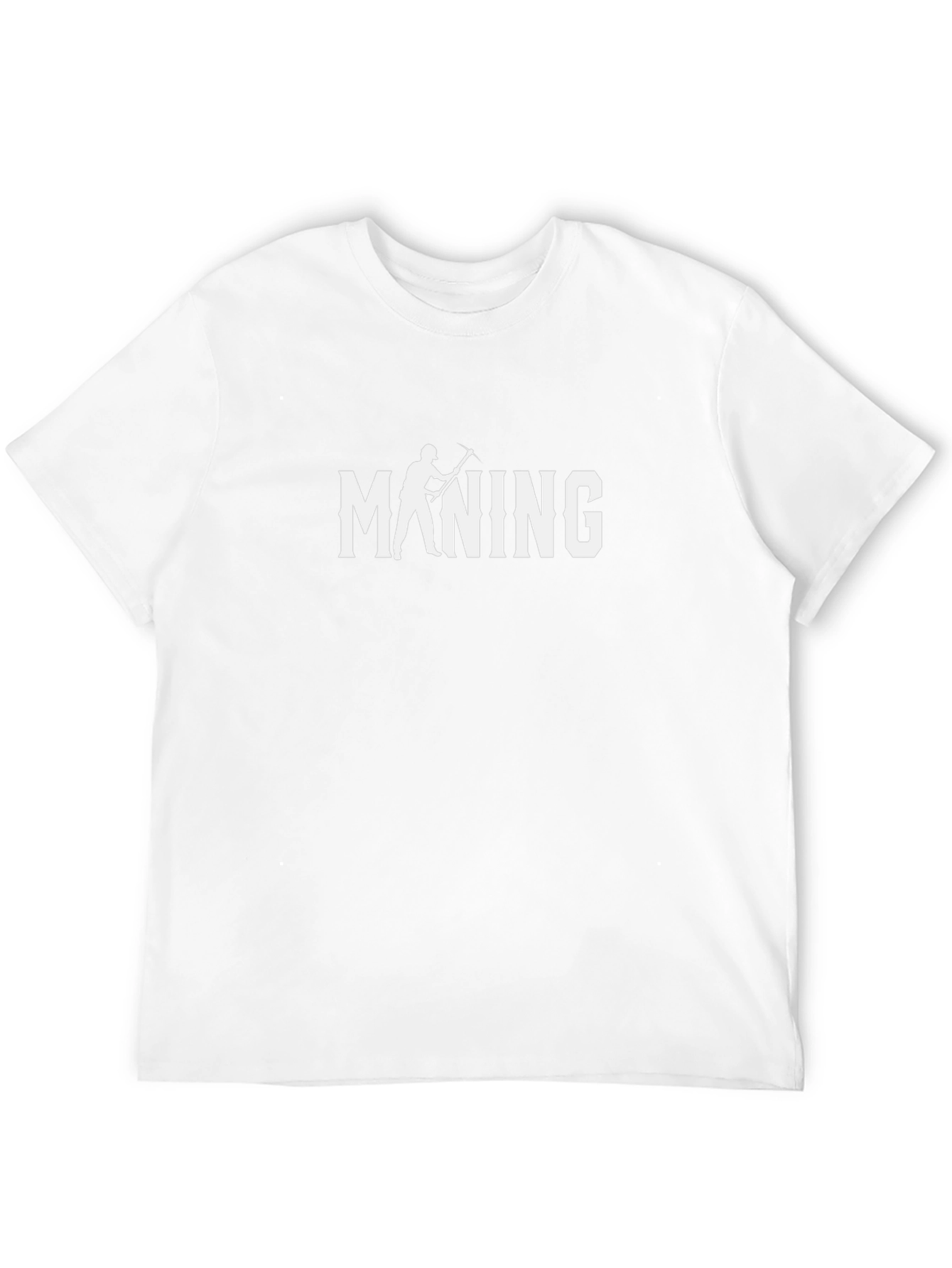 Camiseta Negra Mining: Estilo y Comodidad