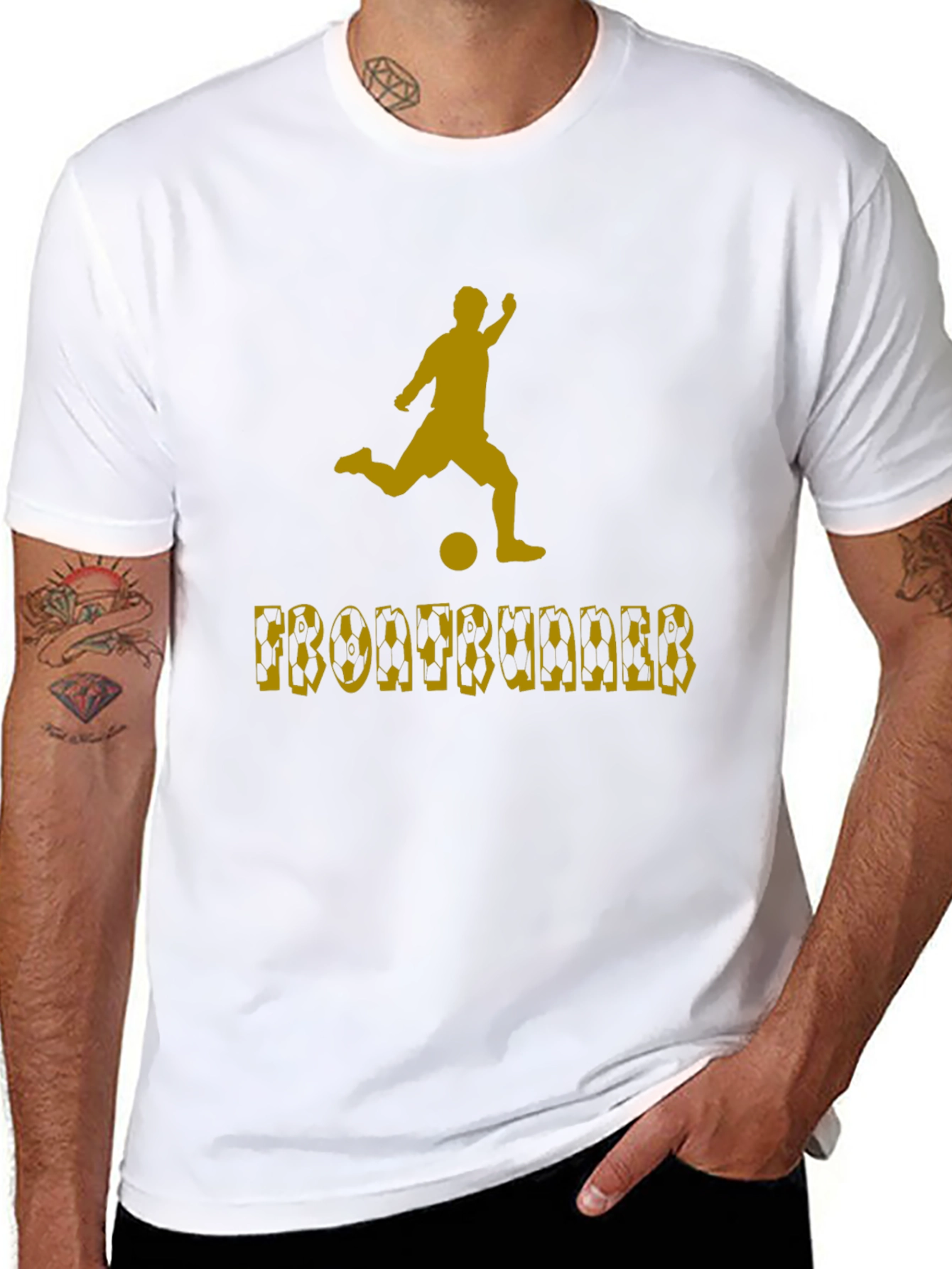Camiseta Negra Deportiva Frontrunner