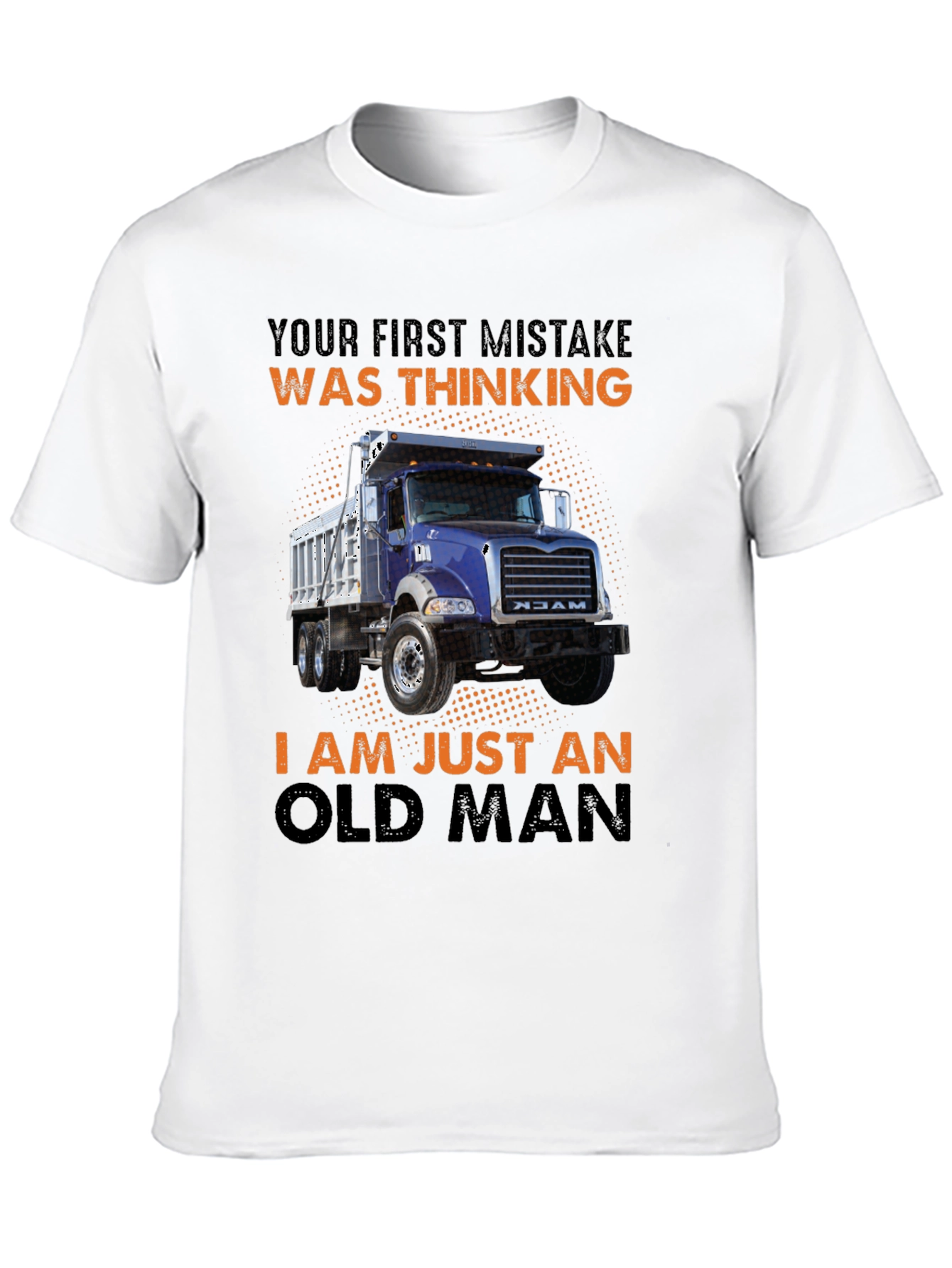 Camiseta Negra Viejo Camionero