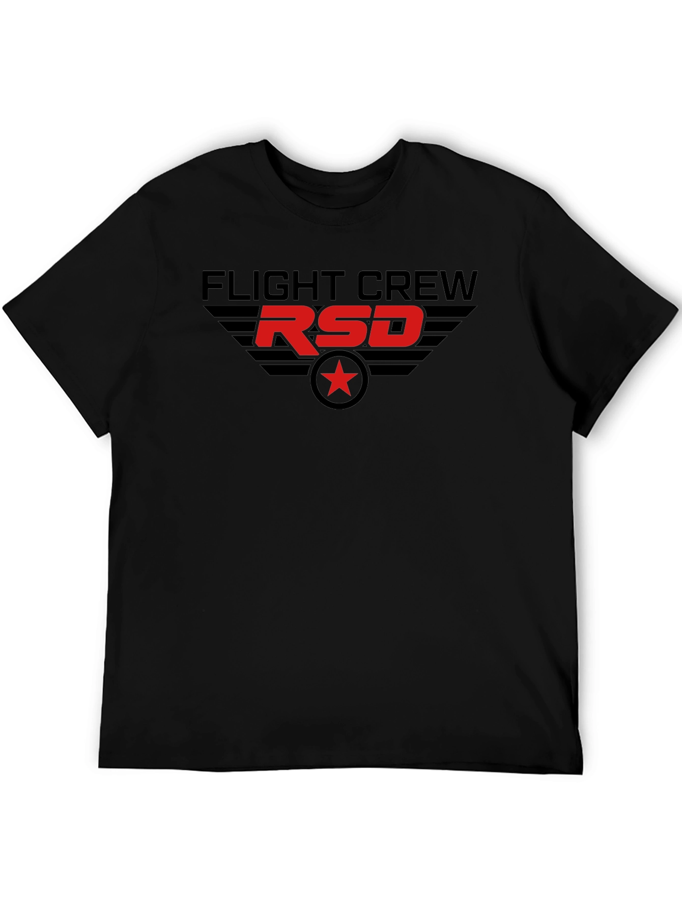 Camiseta Negra RSD Flight Crew