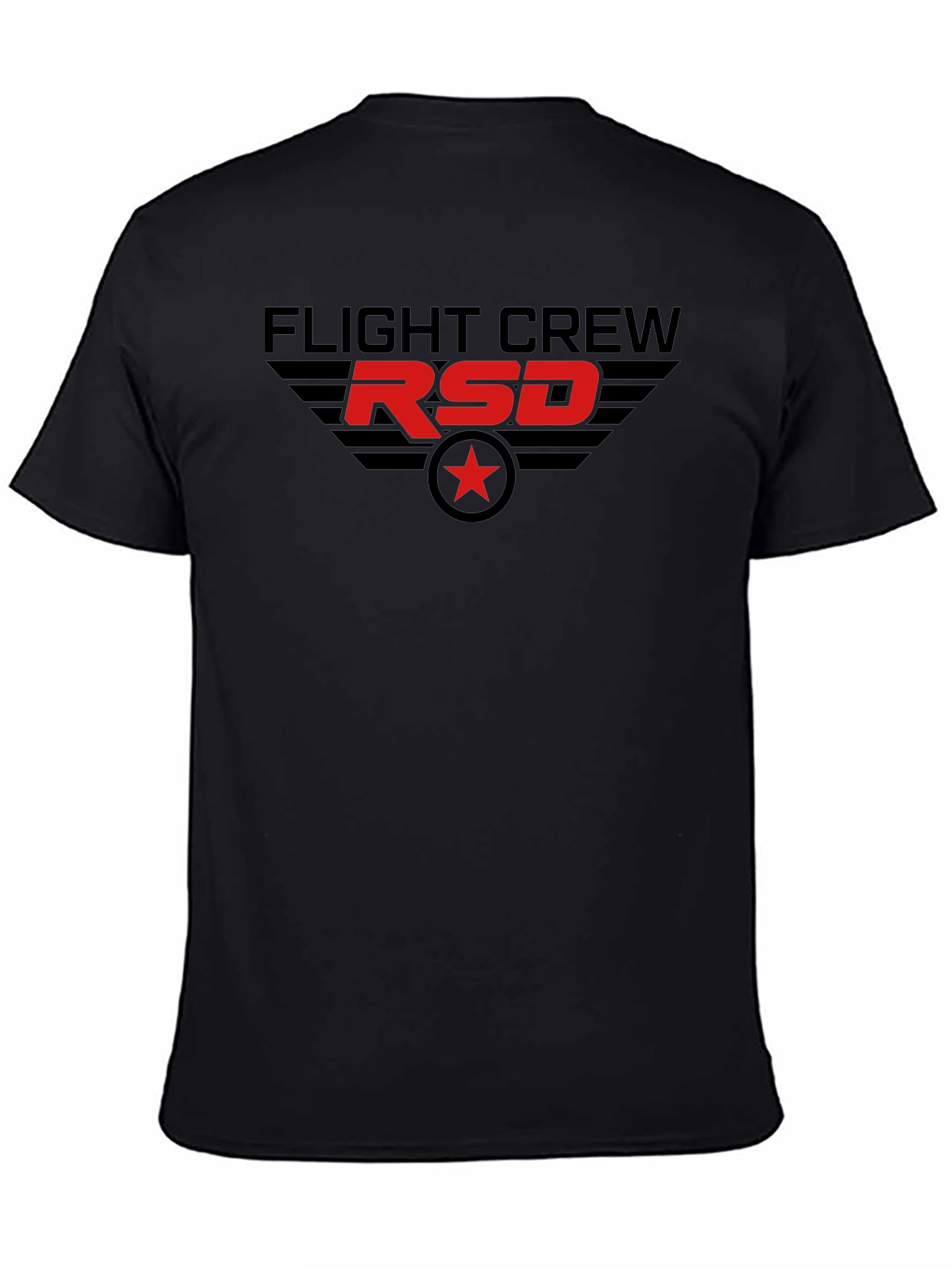 Camiseta Negra RSD Flight Crew