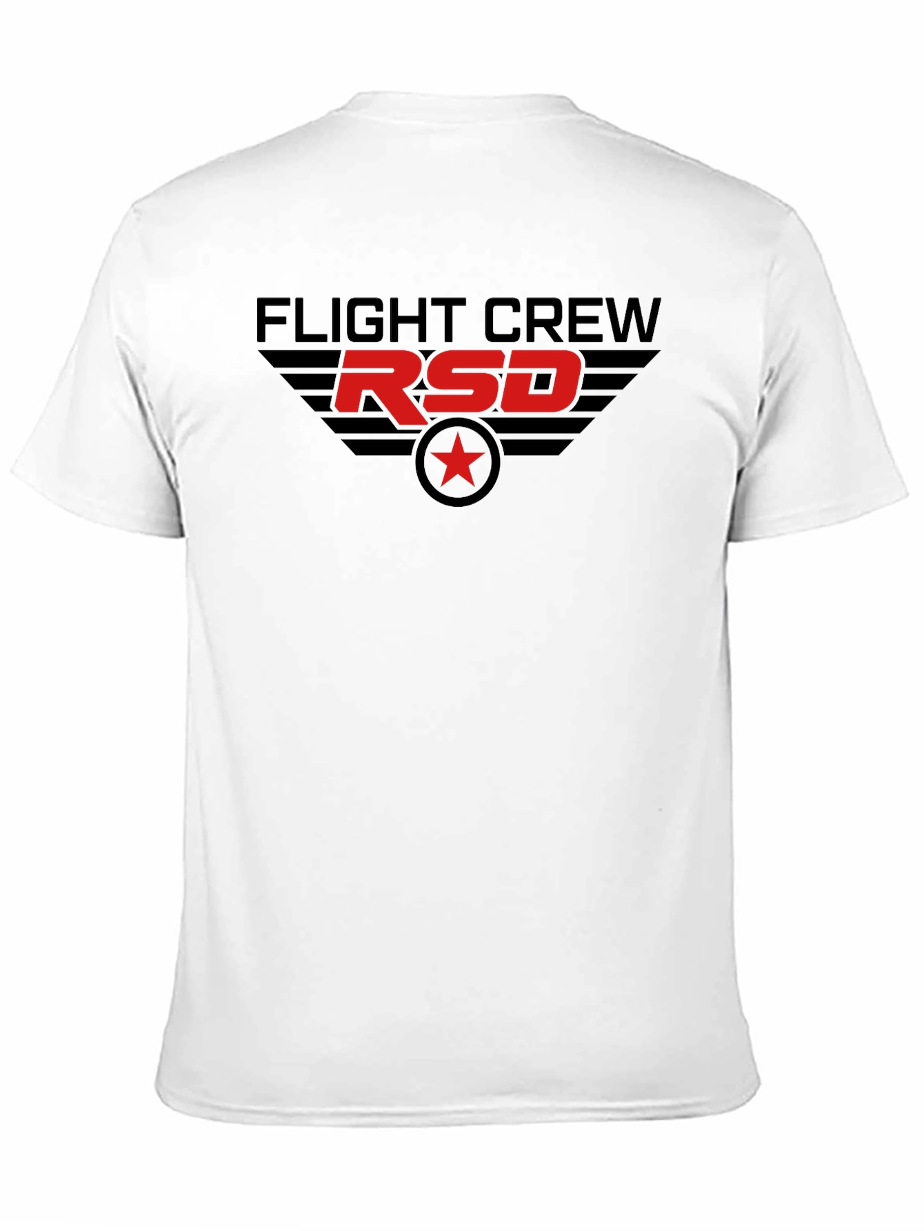 Camiseta Negra RSD Flight Crew