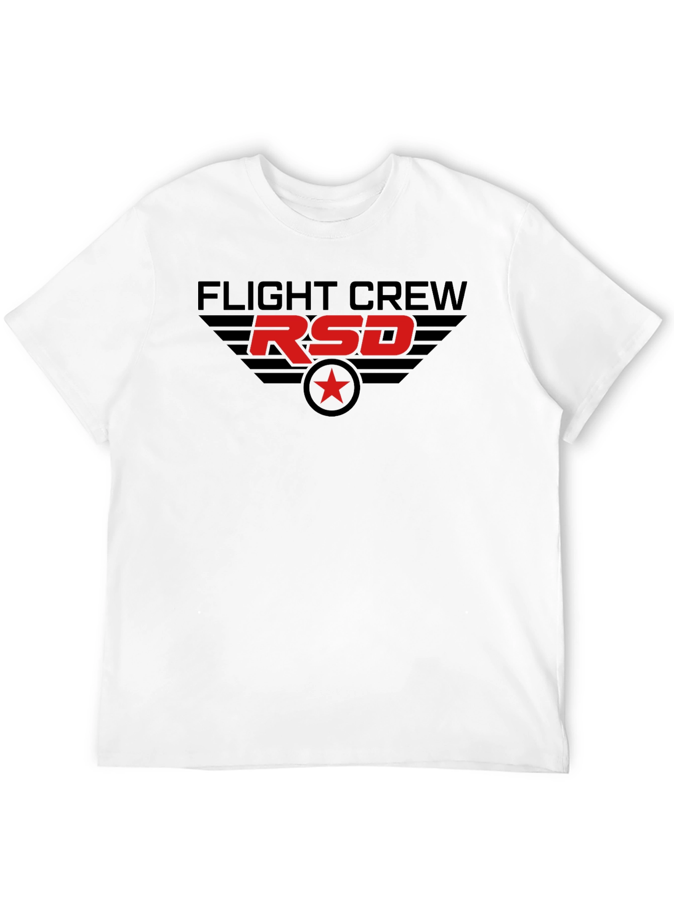 Camiseta Negra RSD Flight Crew