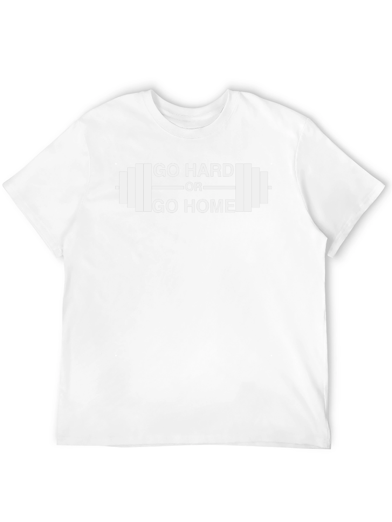 Camiseta Negra Gym Go Hard or Go Home