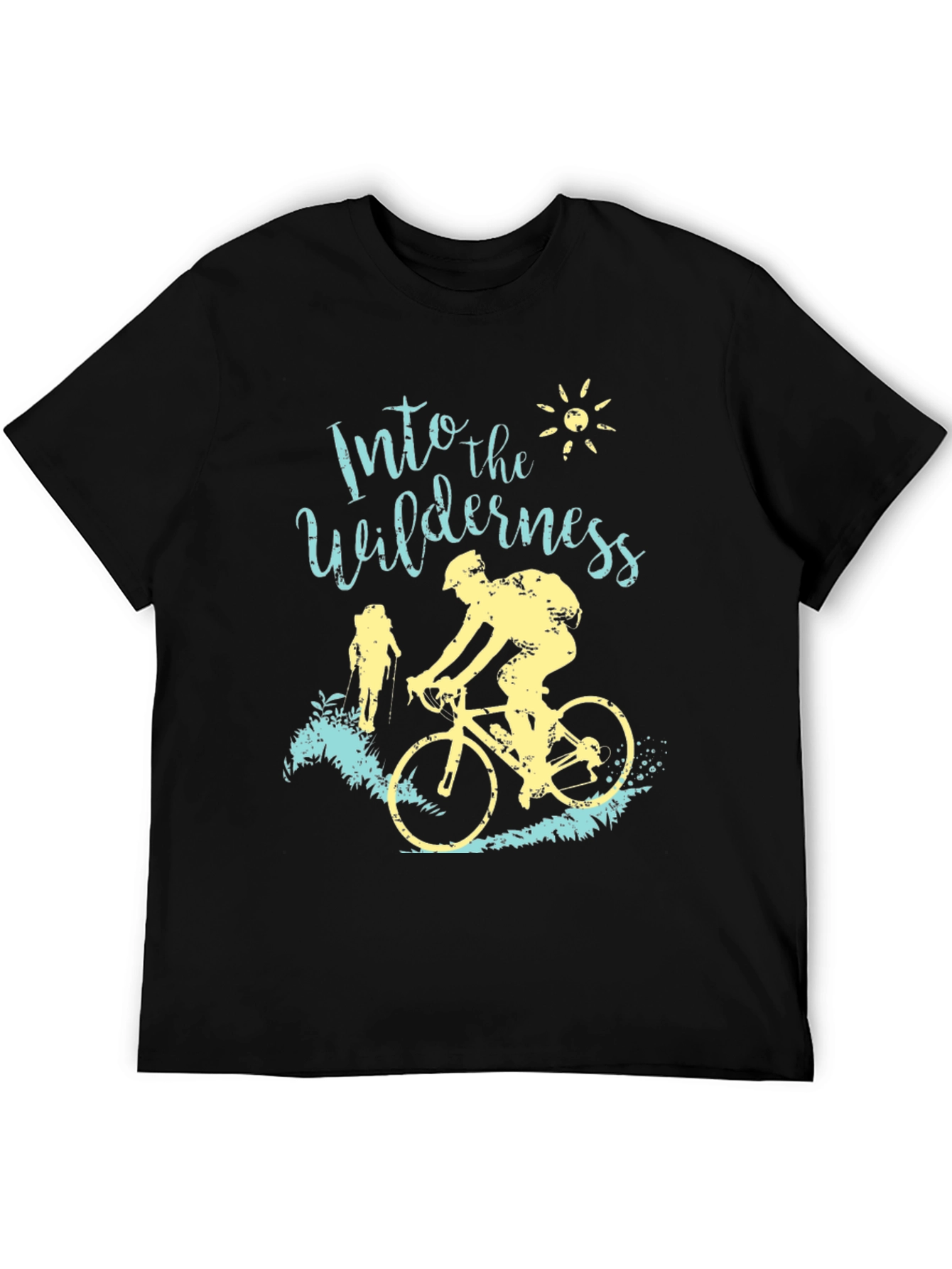Camiseta Negra Into the Wilderness Aventura