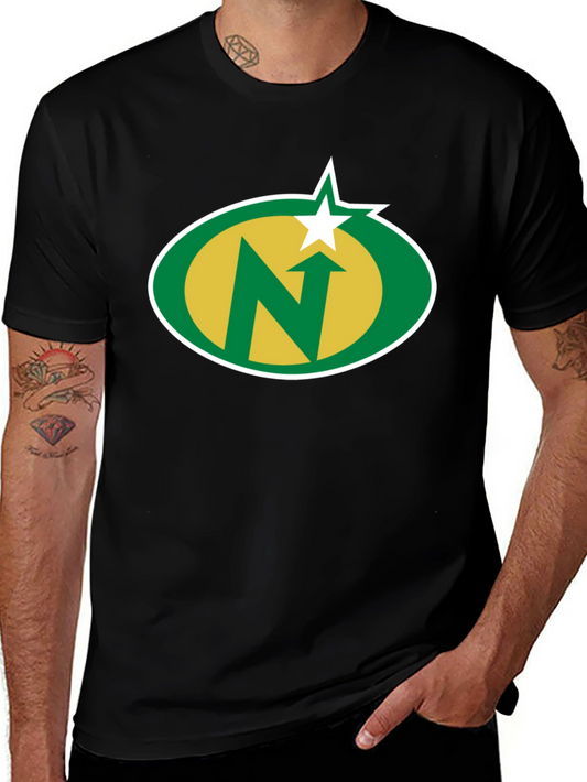 Camiseta Negra con Logo N Estrella