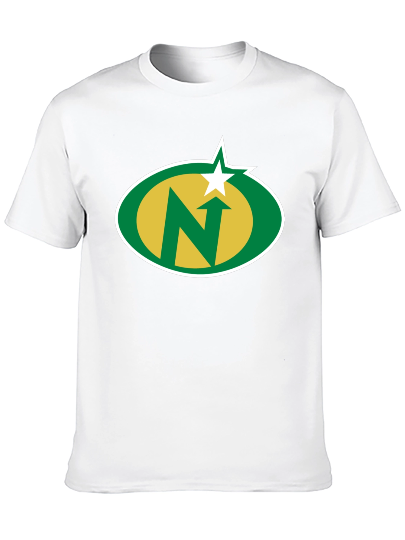 Camiseta Negra con Logo N Estrella