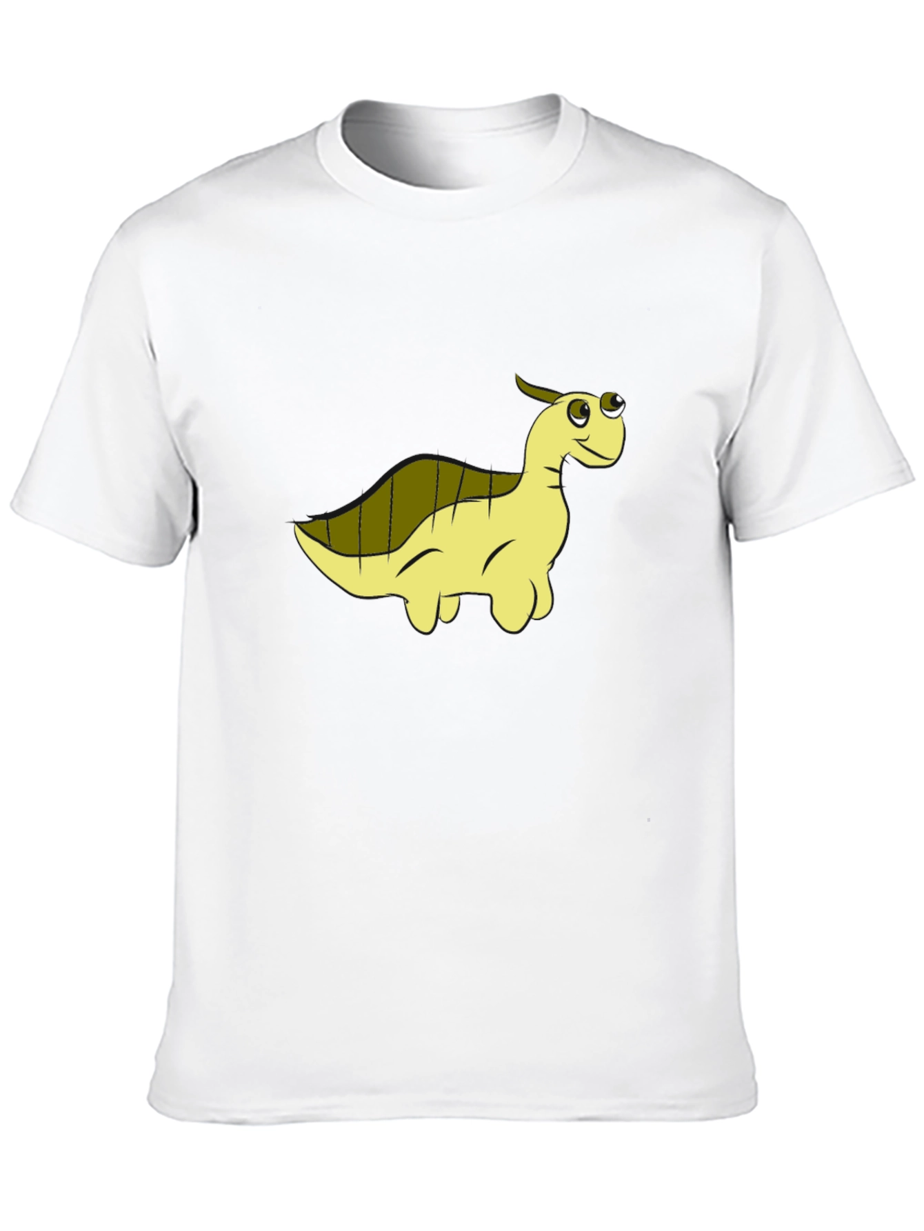 Camiseta Negra con Diseño de Dinosaurio