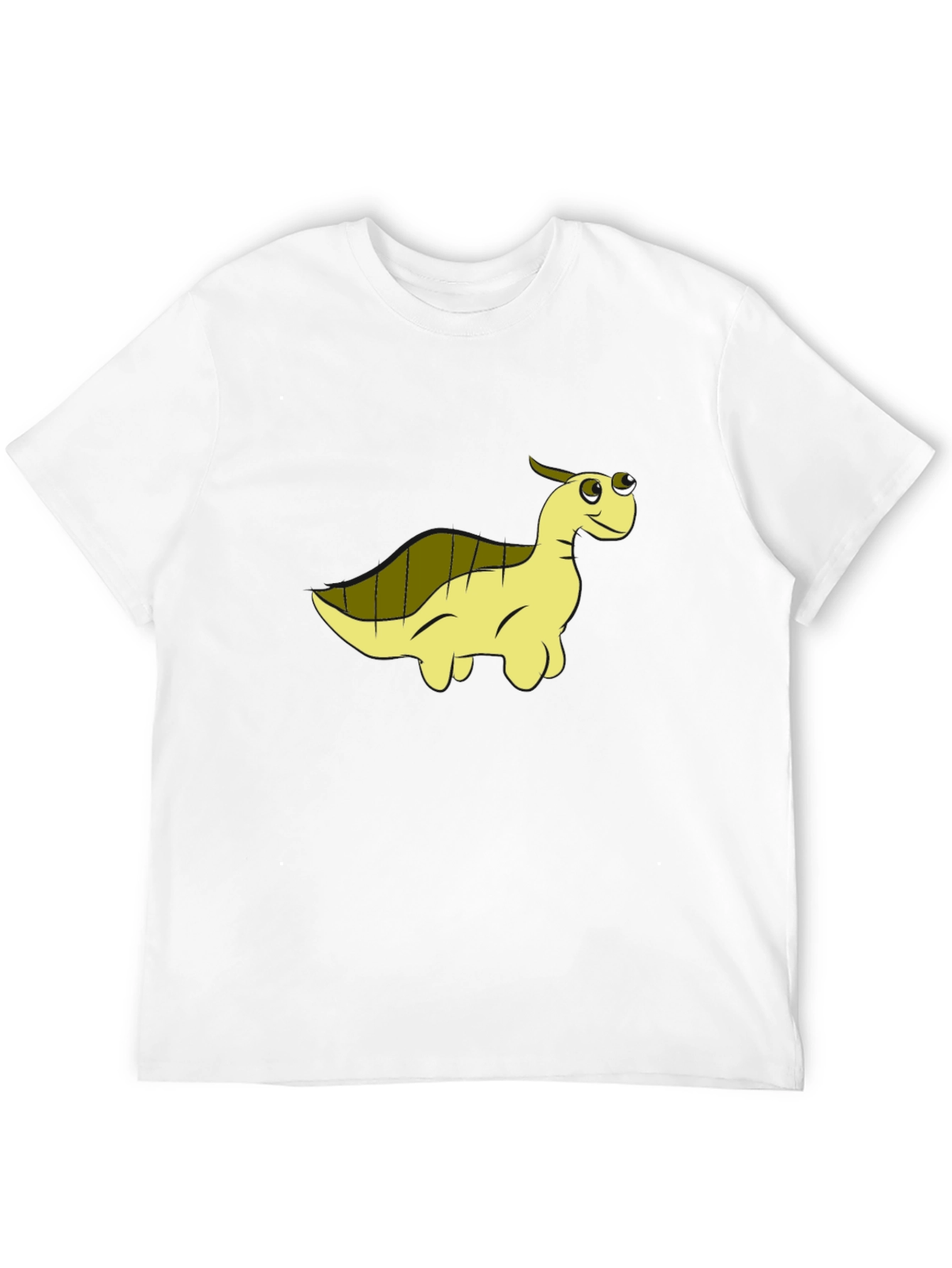 Camiseta Negra con Diseño de Dinosaurio