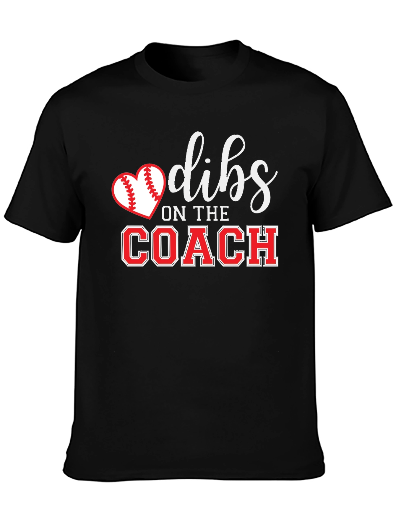 Camiseta Dibs on the Coach para Fans de Béisbol