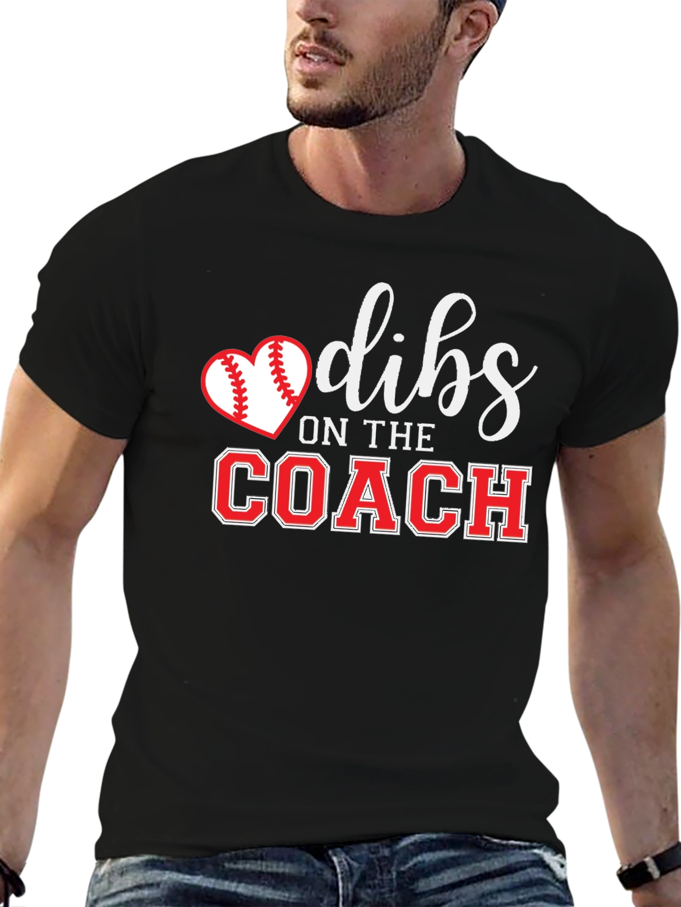 Camiseta Dibs on the Coach para Fans de Béisbol