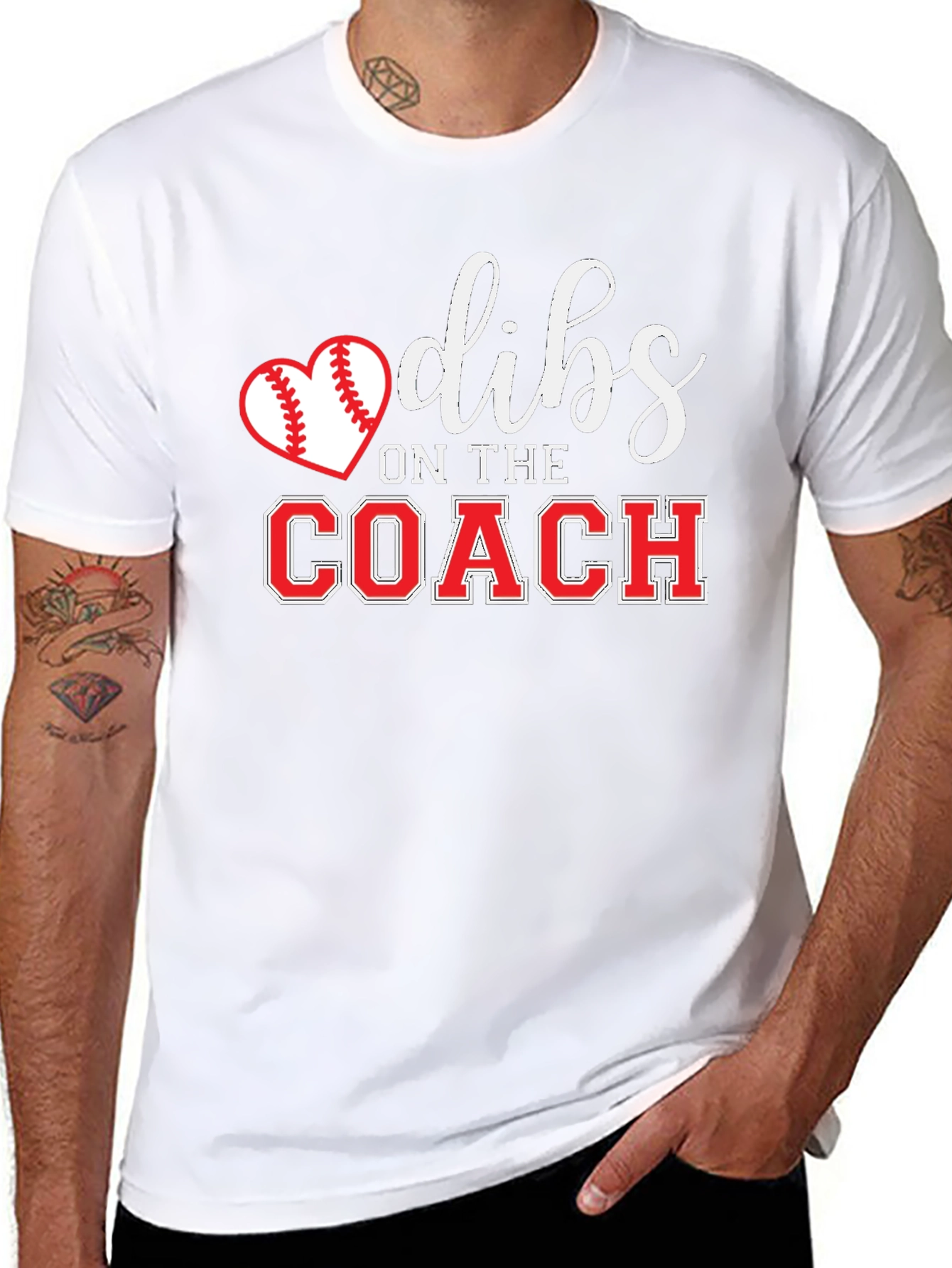 Camiseta Dibs on the Coach para Fans de Béisbol