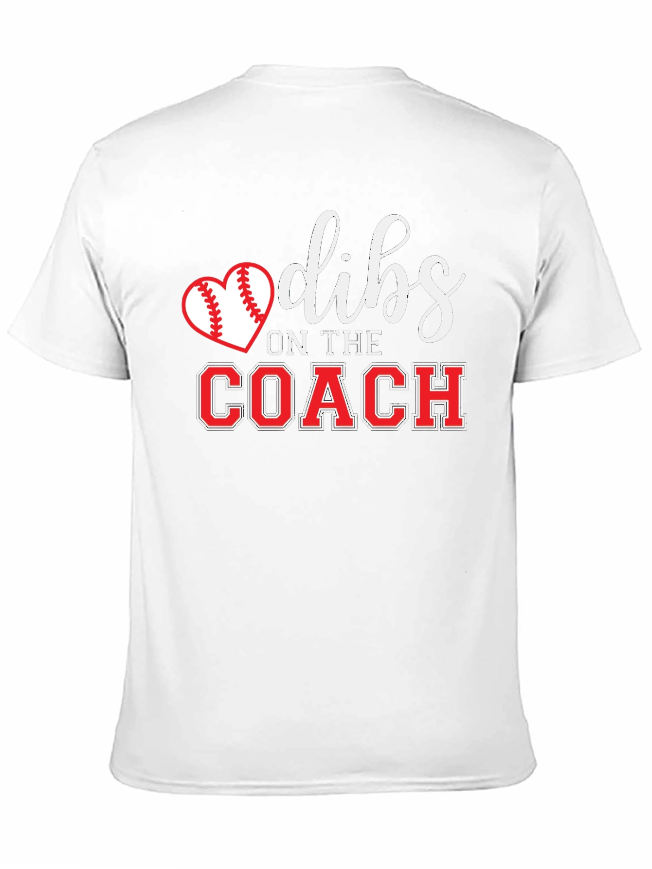 Camiseta Dibs on the Coach para Fans de Béisbol
