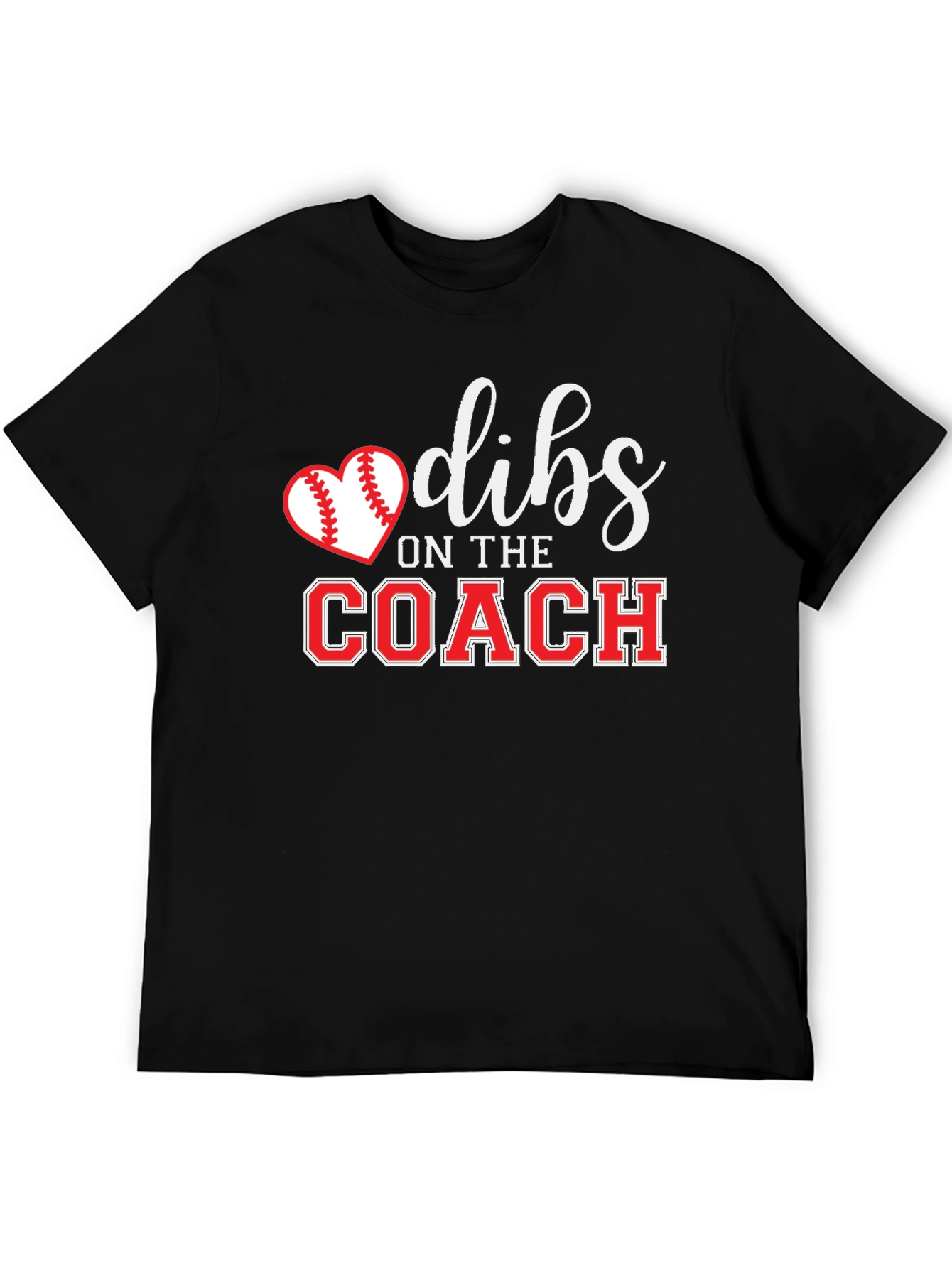 Camiseta Dibs on the Coach para Fans de Béisbol