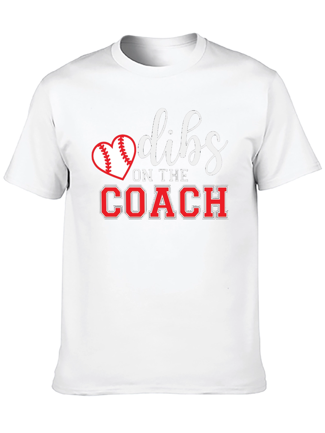 Camiseta Dibs on the Coach para Fans de Béisbol