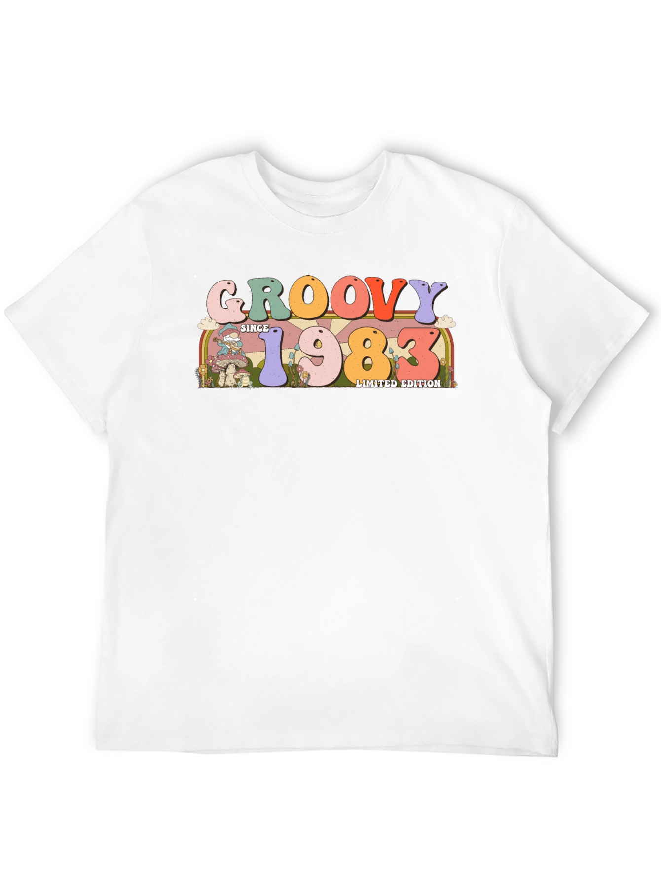 Camiseta Negra Groovy Since 1983 Edición Limitada