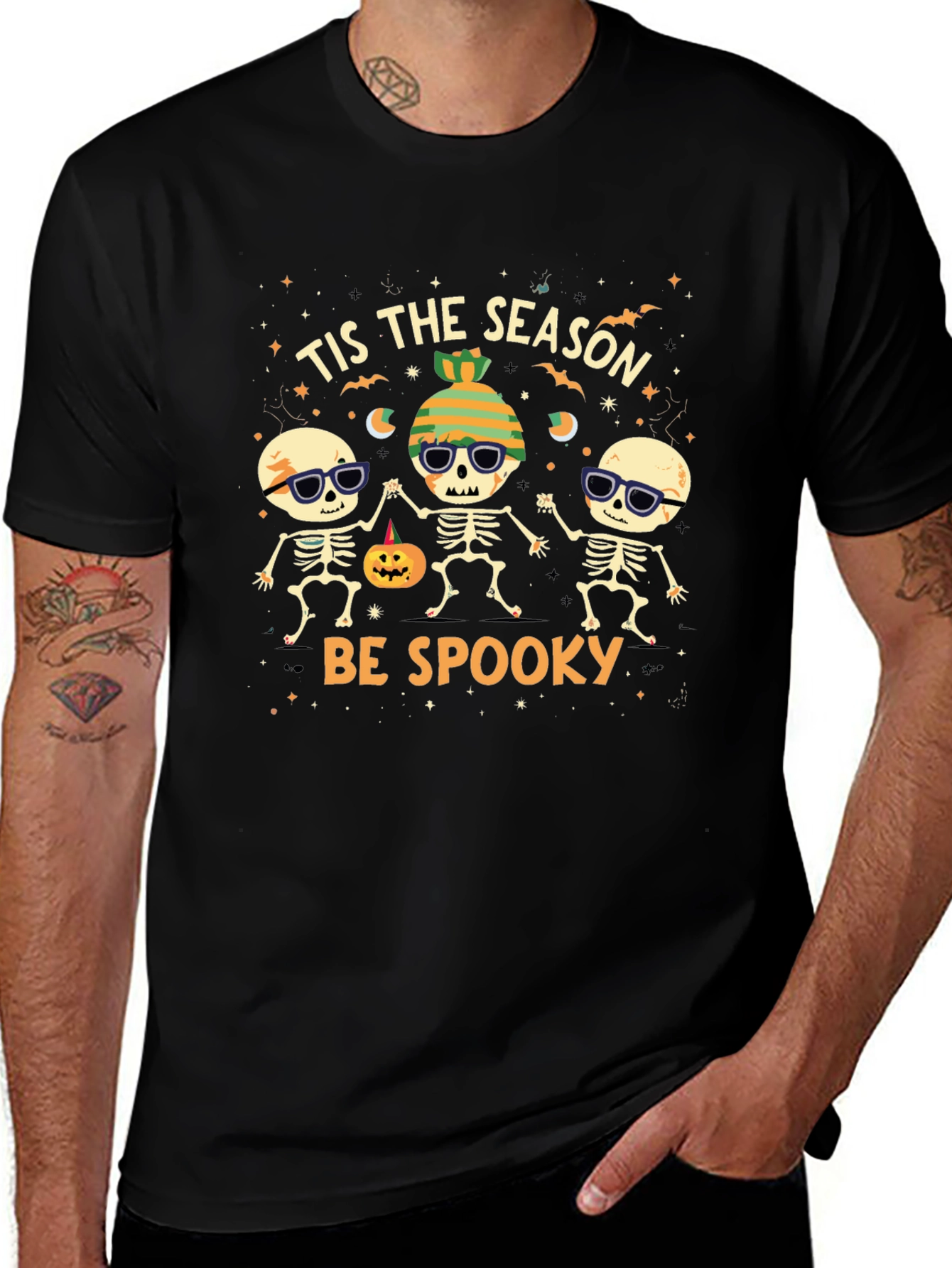 Camiseta Halloween Tis the Season Be Spooky