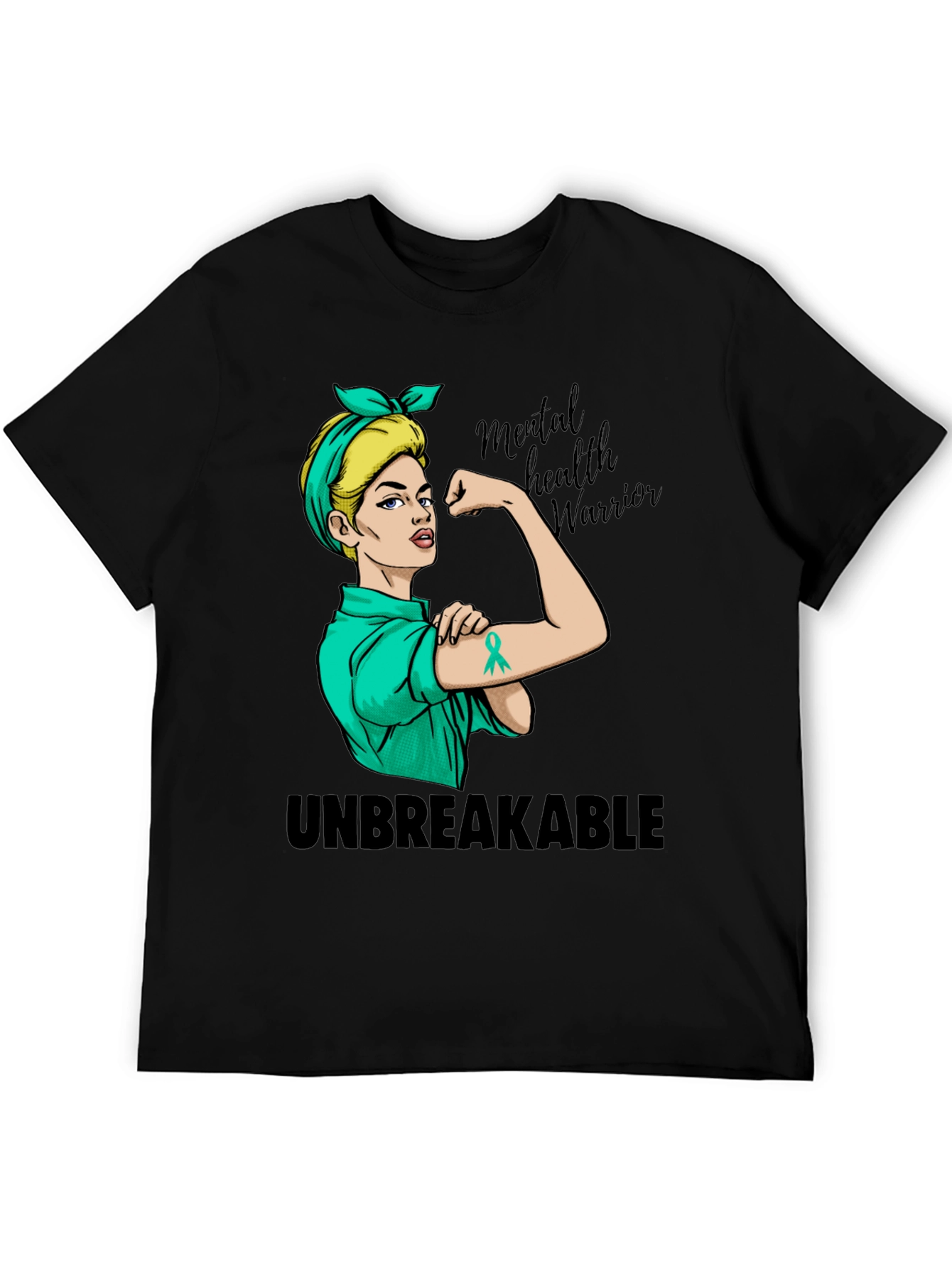 Camiseta Mujer Fuerte Salud Mental