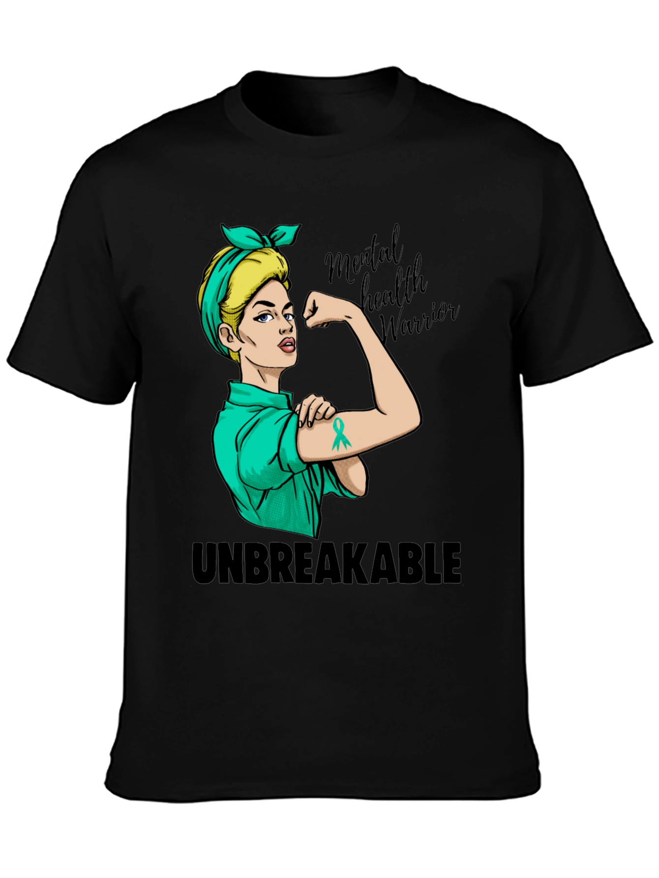 Camiseta Mujer Fuerte Salud Mental