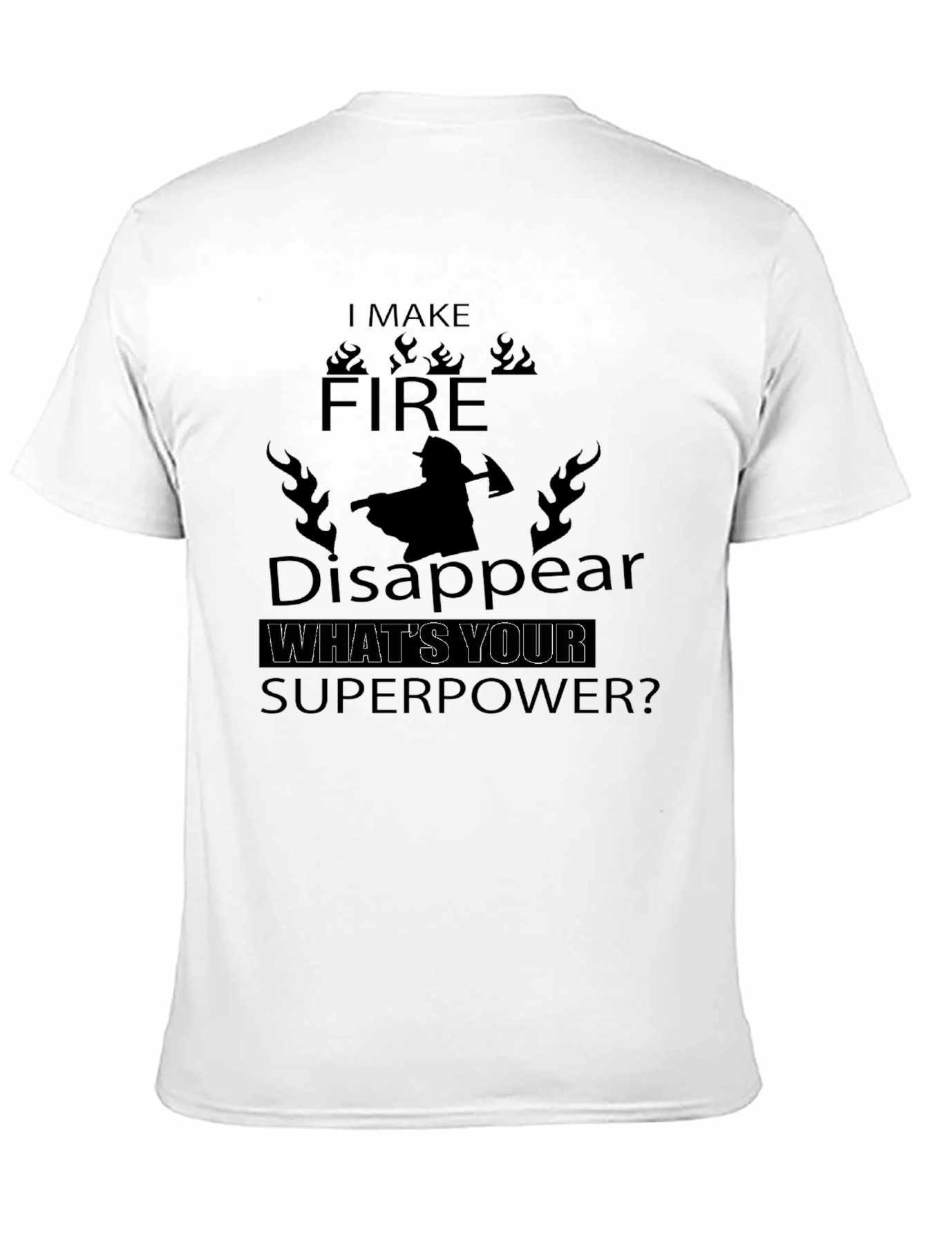 Camiseta Bombero Superpoder