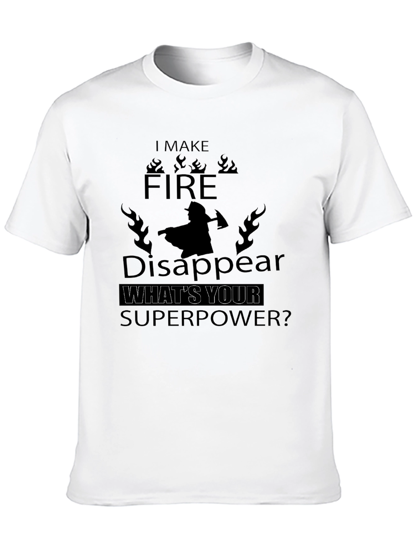 Camiseta Bombero Superpoder