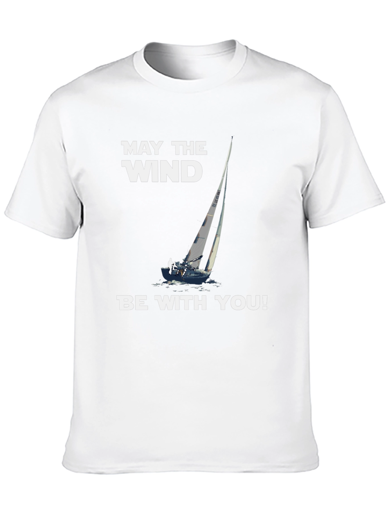 Camiseta Negra: Que el Viento te Acompañe